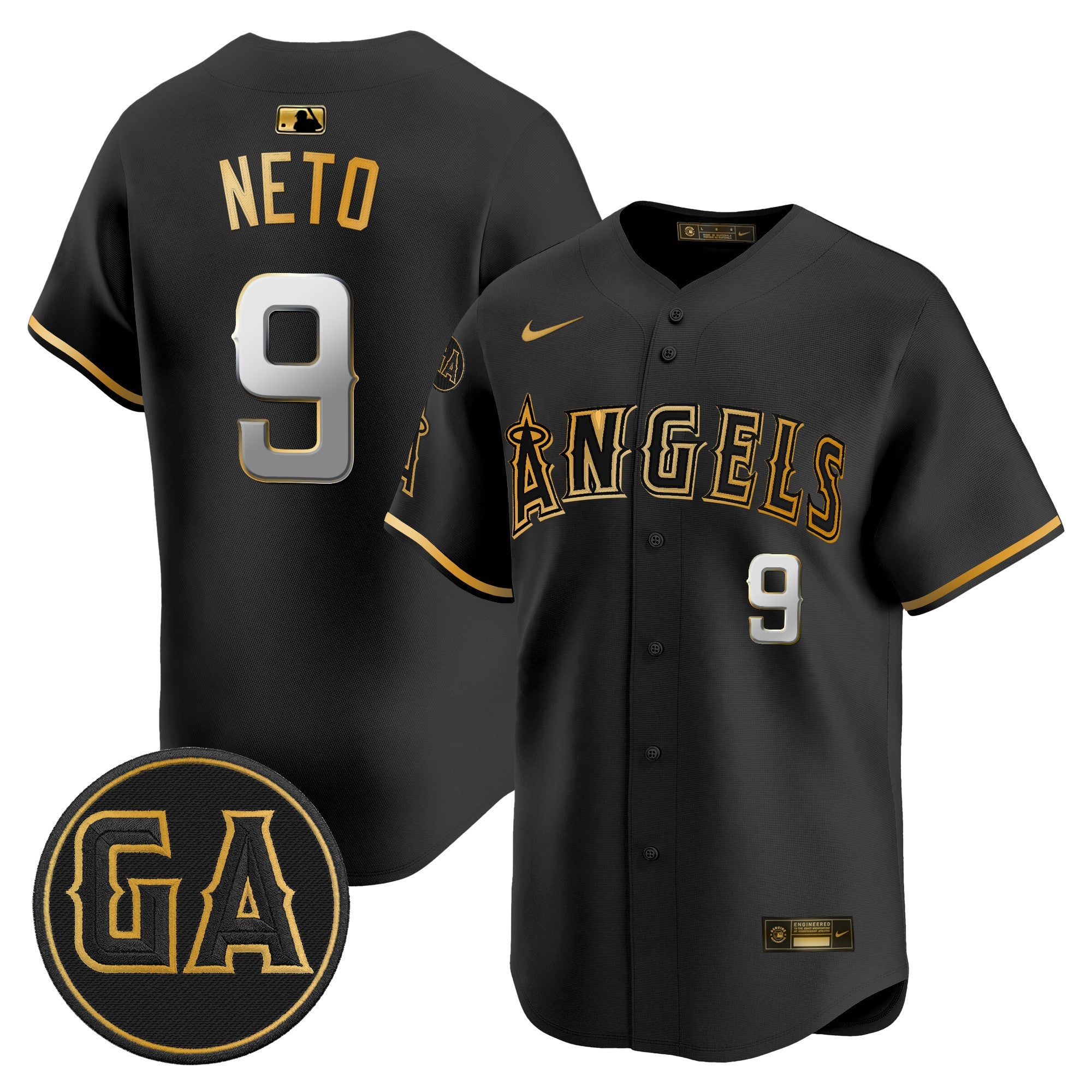 Men’s ‘Garret Anderson Tribute Patch’ Vapor Premier Limited Jersey
