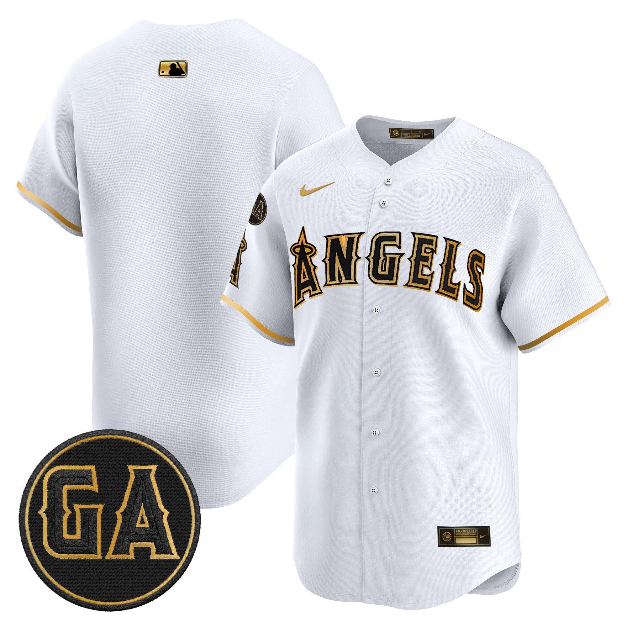 Men’s ‘Garret Anderson Tribute Patch’ Vapor Premier Limited Jersey
