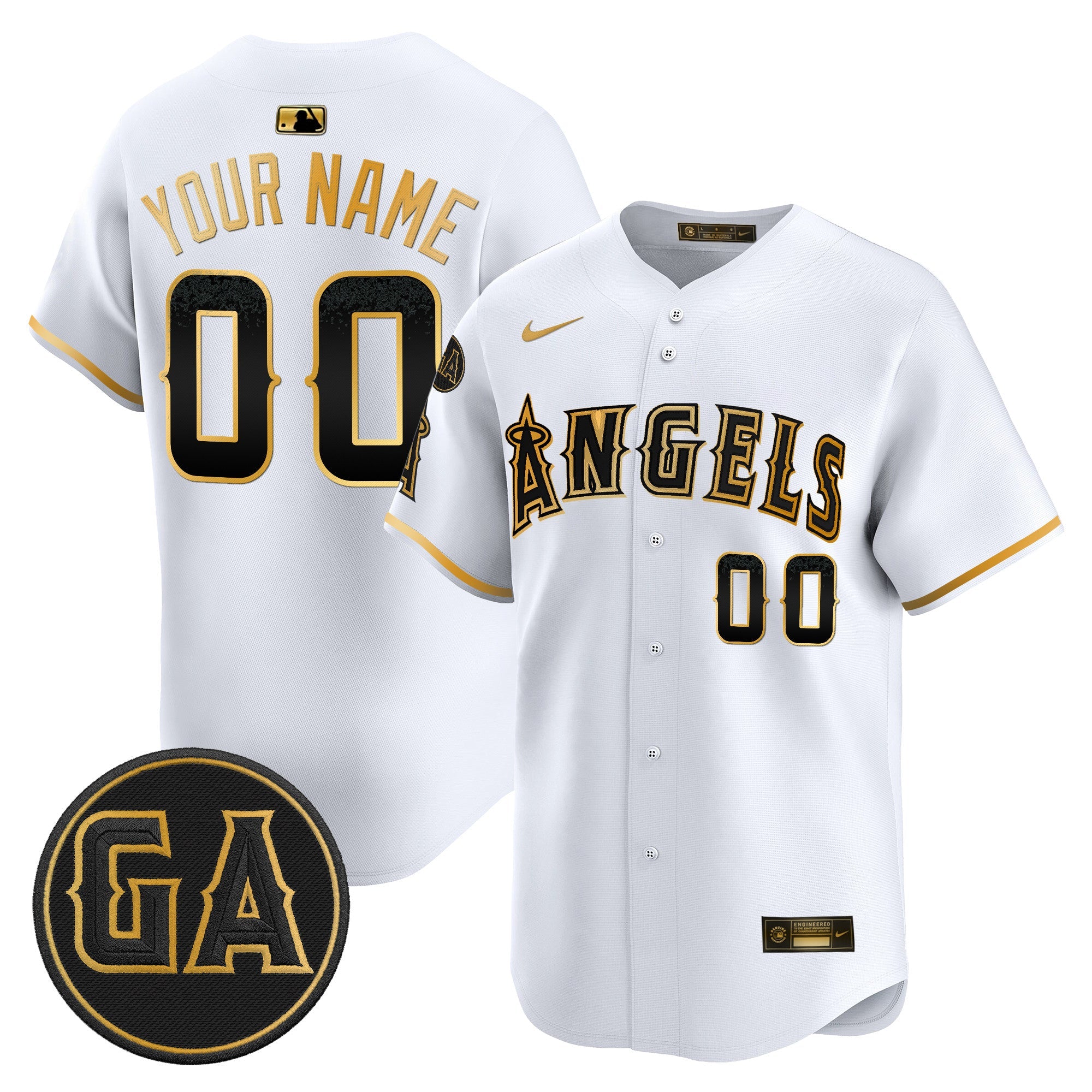 ‘Garret Anderson Tribute Patch’ Vapor Premier Limited Custom Jersey