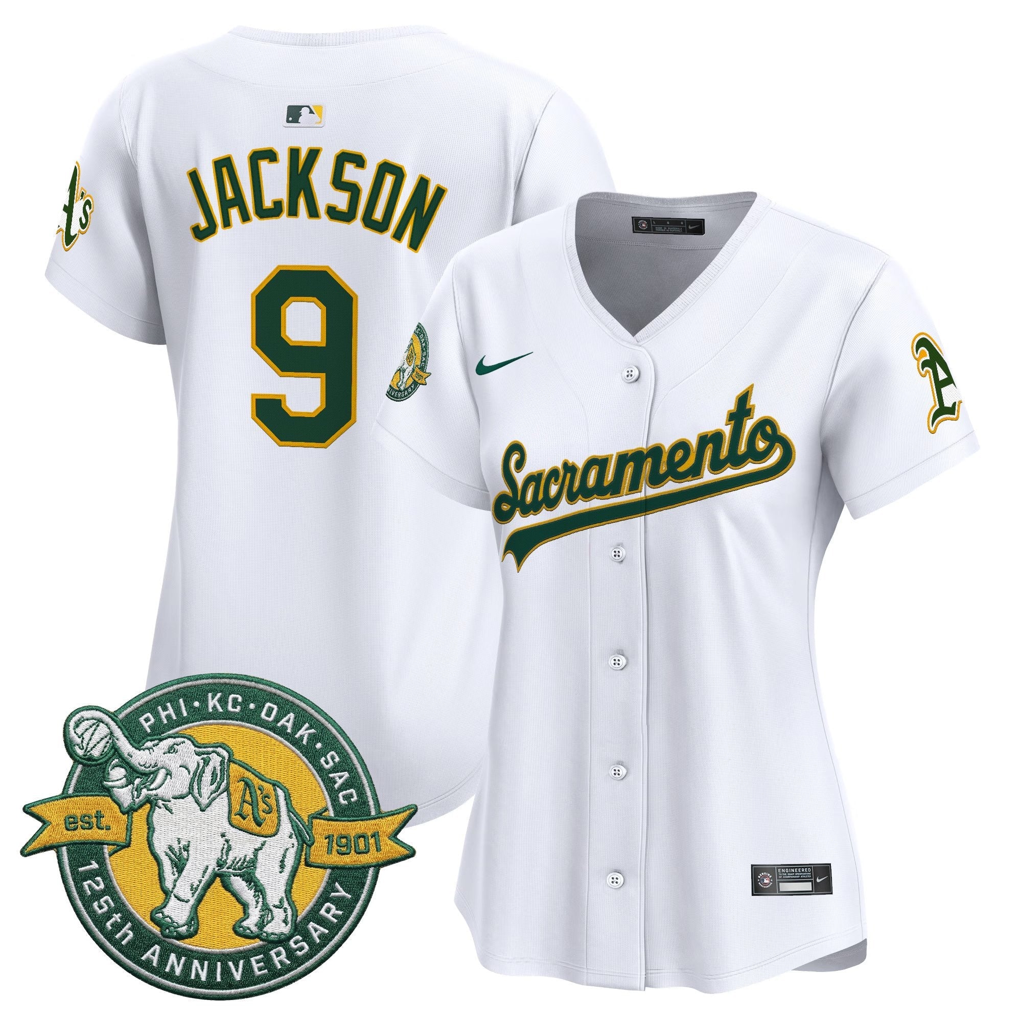 Women’s ‘Sacramento Edition’ Vapor Premier Limited Jersey – 125th Anniversary Patch