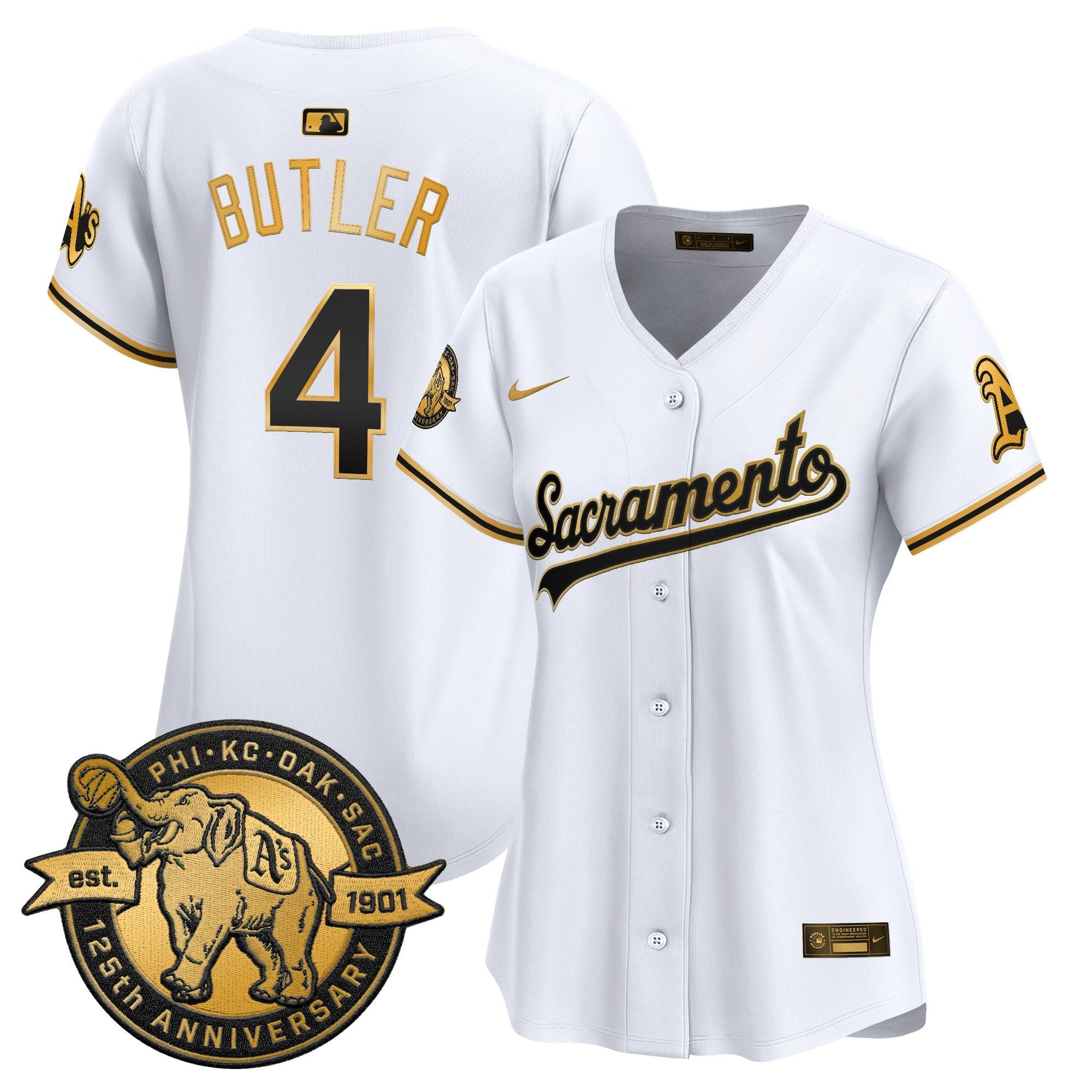 Women’s ‘Sacramento Edition’ Vapor Premier Limited Jersey – 125th Anniversary Patch