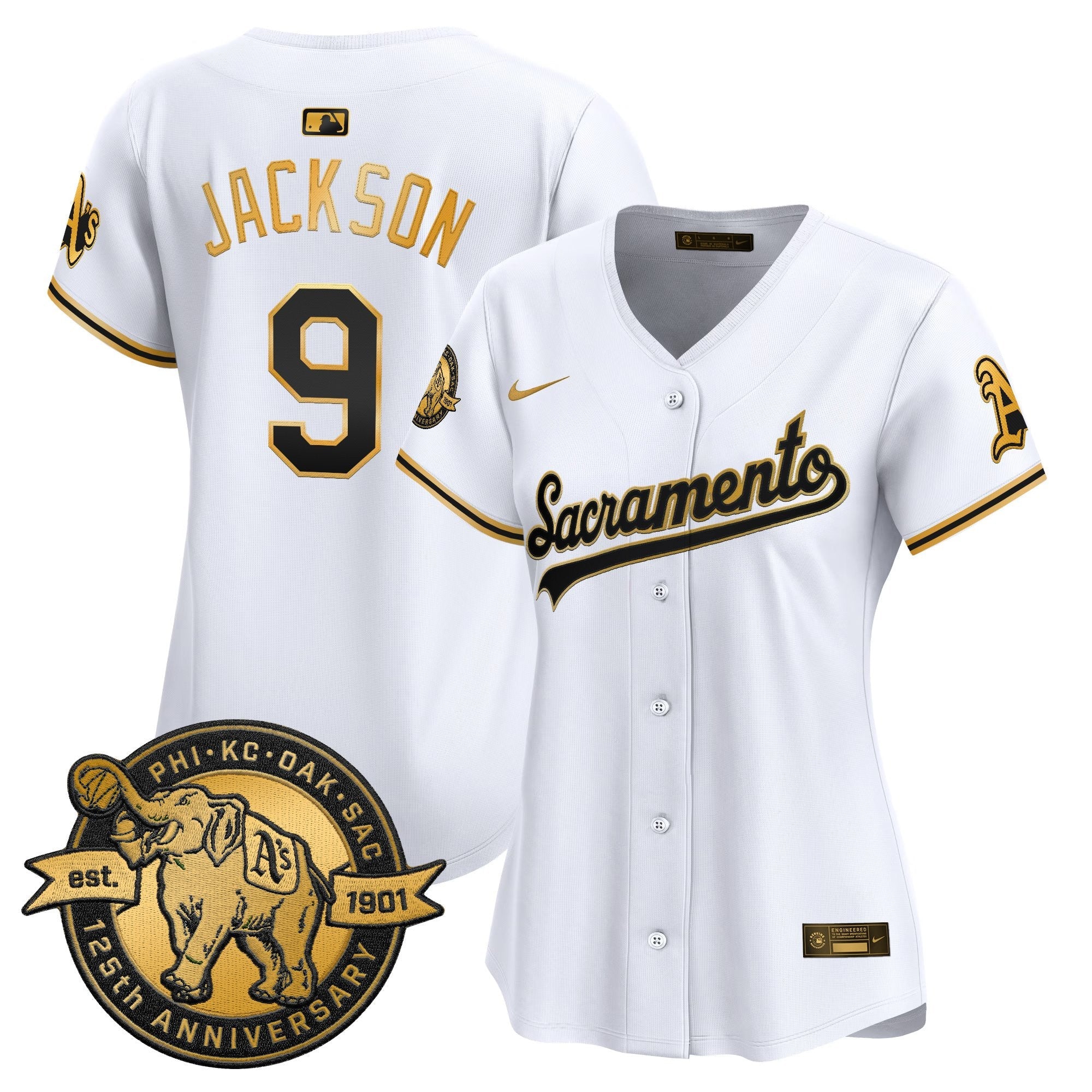 Women’s ‘Sacramento Edition’ Vapor Premier Limited Jersey – 125th Anniversary Patch