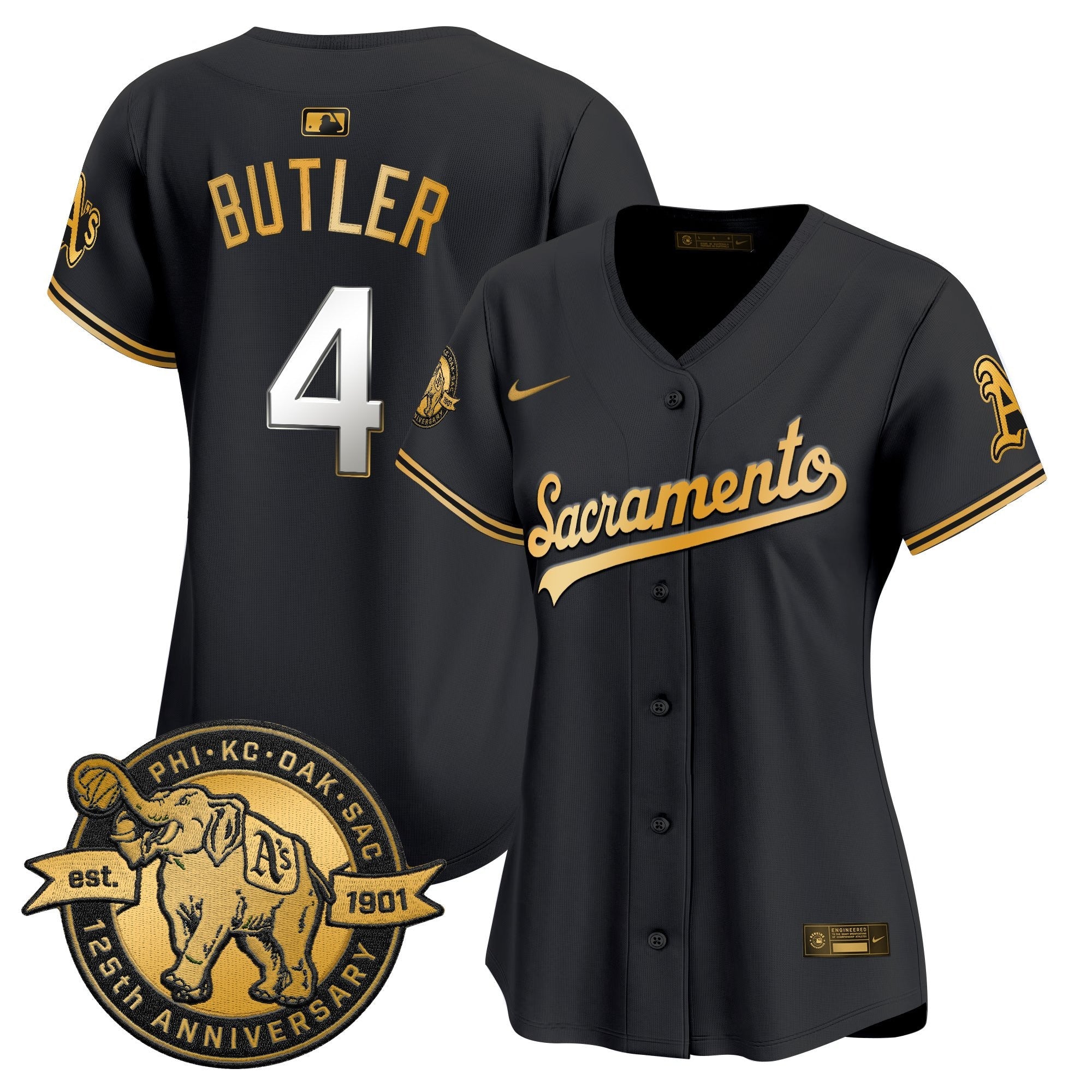 Women’s ‘Sacramento Edition’ Vapor Premier Limited Jersey – 125th Anniversary Patch