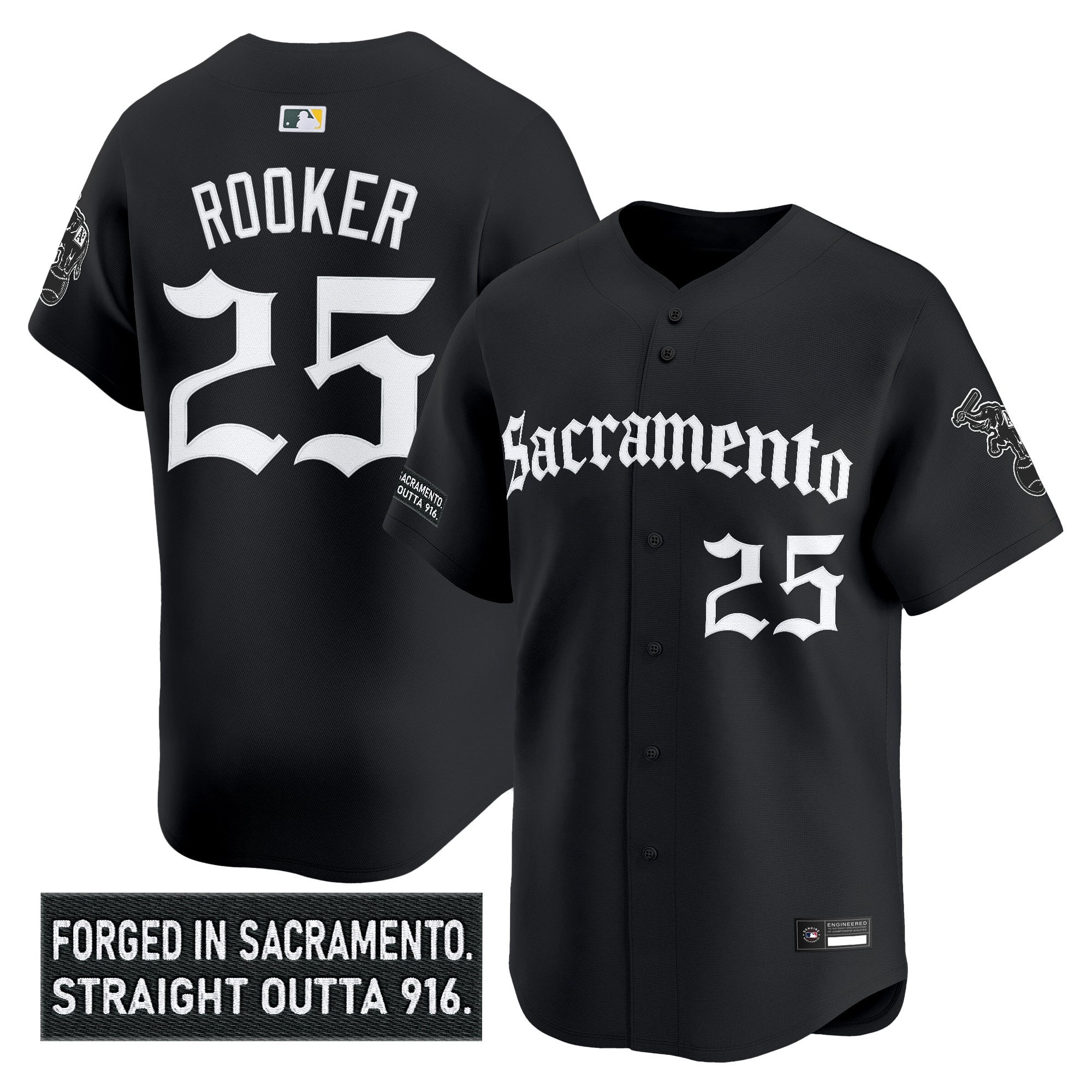 Men’s ‘Sacramento Gothic Edition’ Vapor Premier Limited Jersey