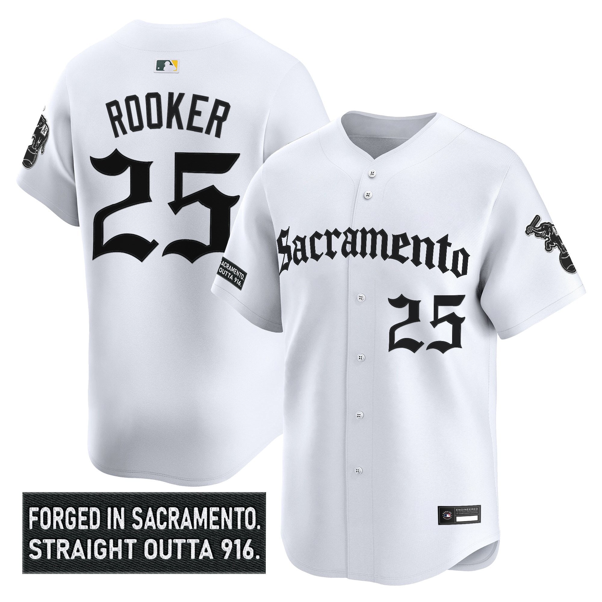 Men’s ‘Sacramento Gothic Edition’ Vapor Premier Limited Jersey