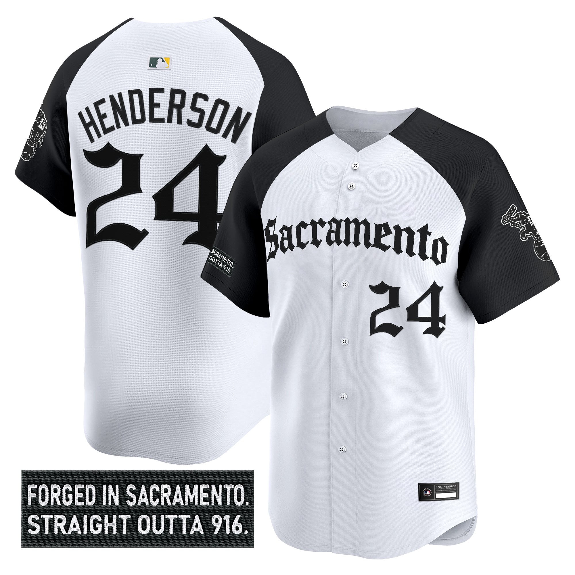 Men’s ‘Sacramento Gothic Edition’ Vapor Premier Limited Jersey