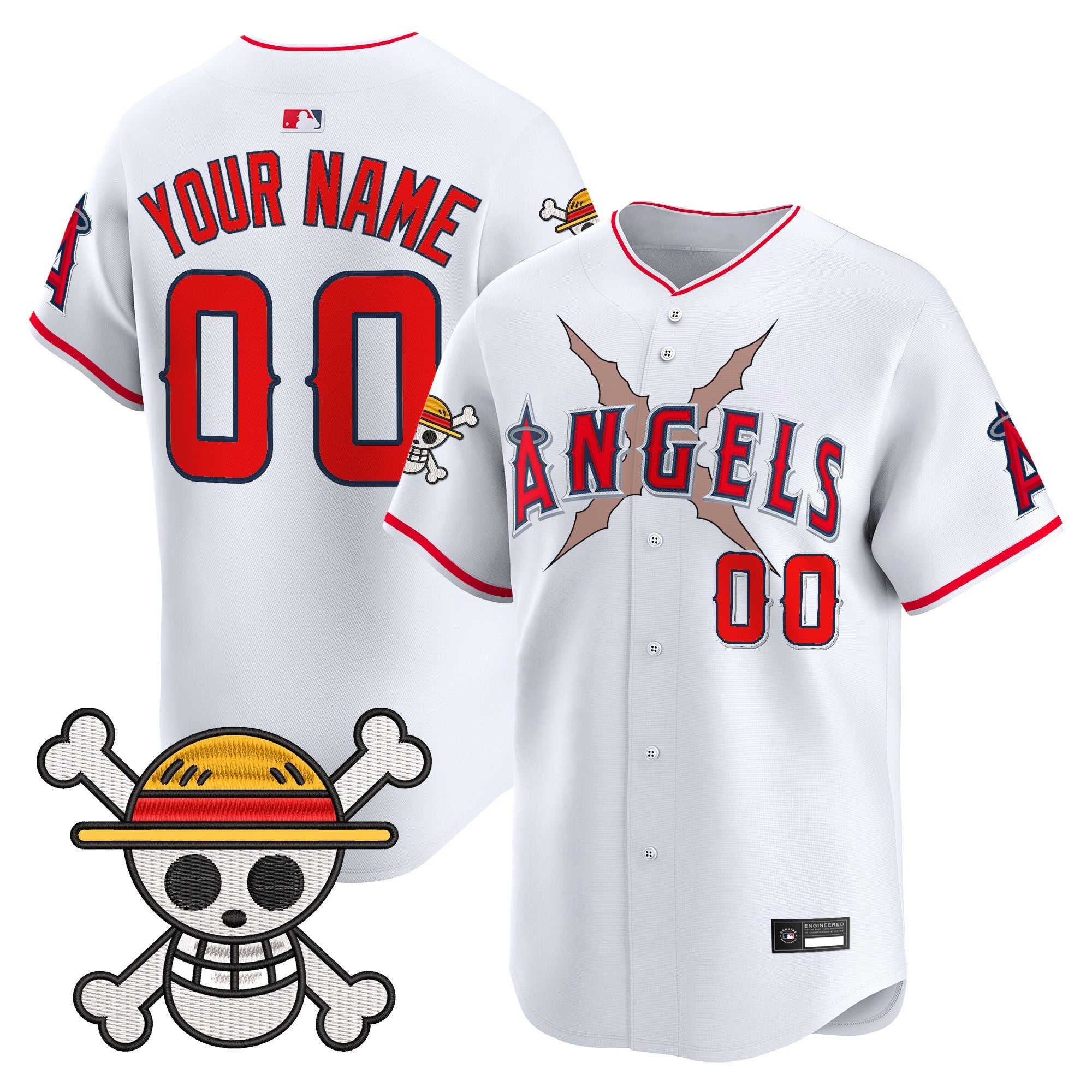One Piece Vapor Premier Limited Custom Jersey – Stitched