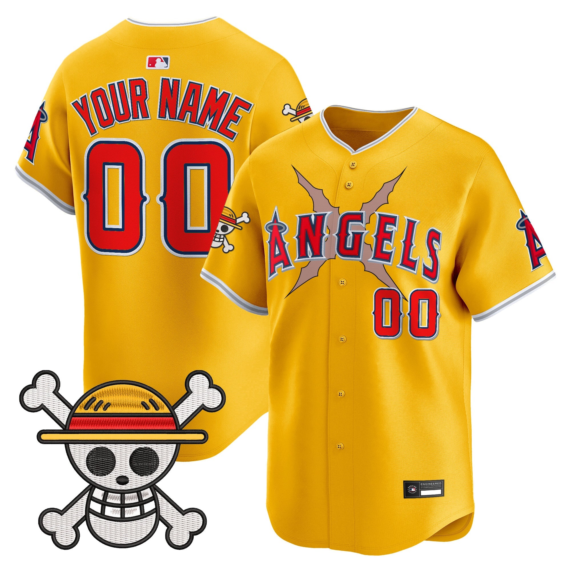One Piece Vapor Premier Limited Custom Jersey – Stitched