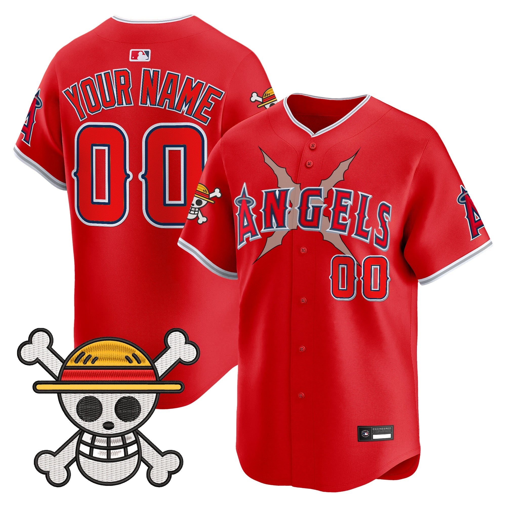One Piece Vapor Premier Limited Custom Jersey – Stitched