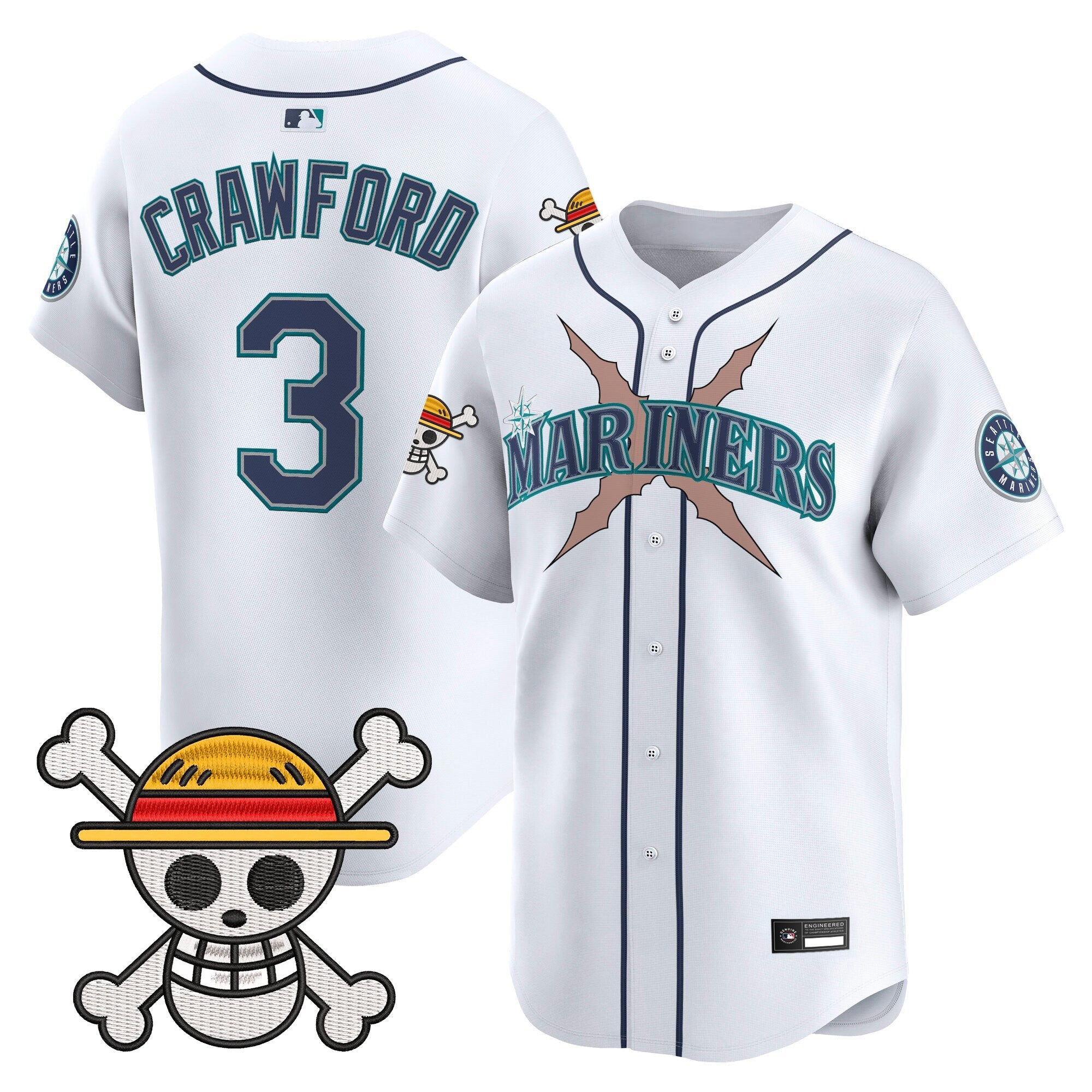 Men’s x One Piece Vapor Premier Limited Jersey – Stitched