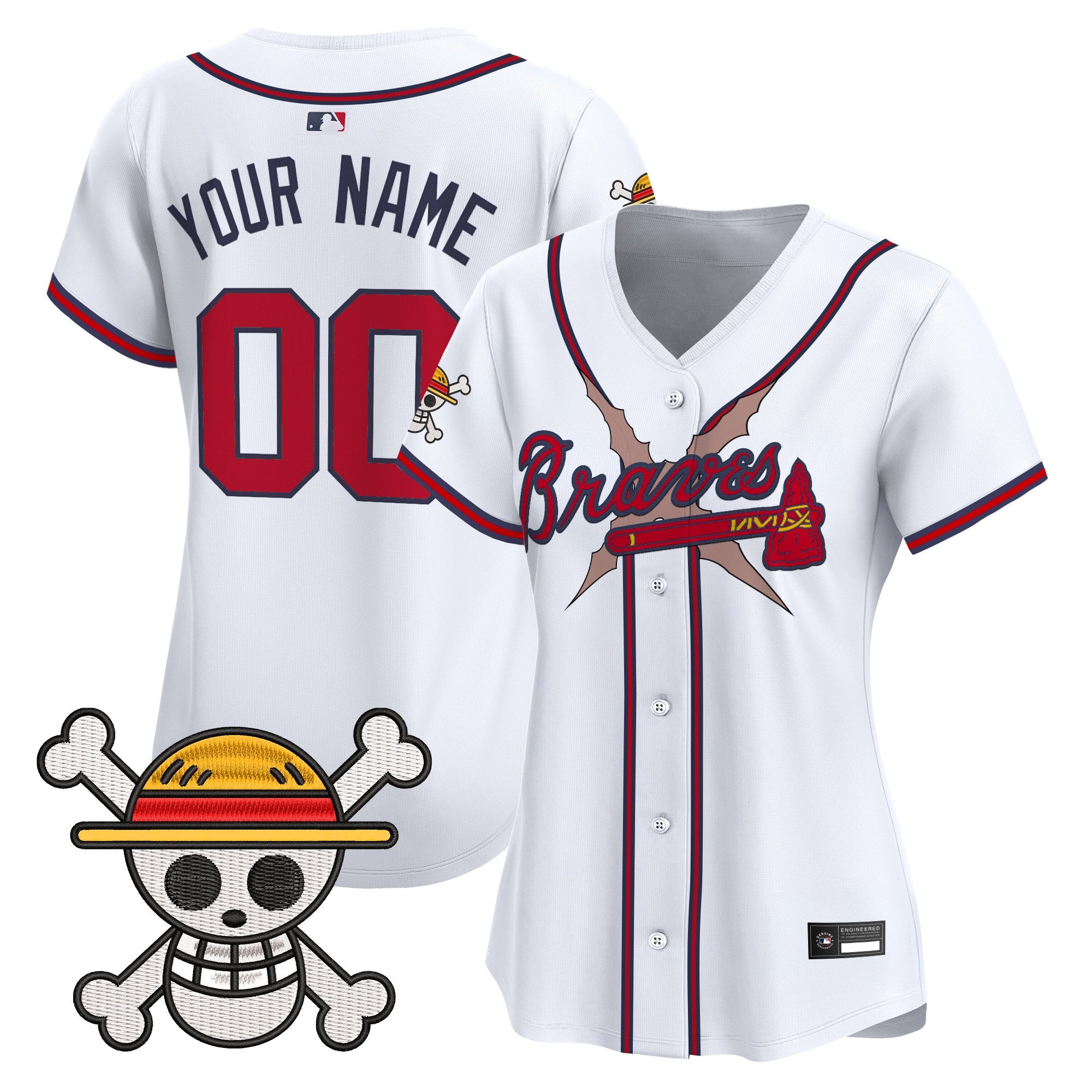 One Piece Vapor Premier Limited Custom Jersey – Stitched