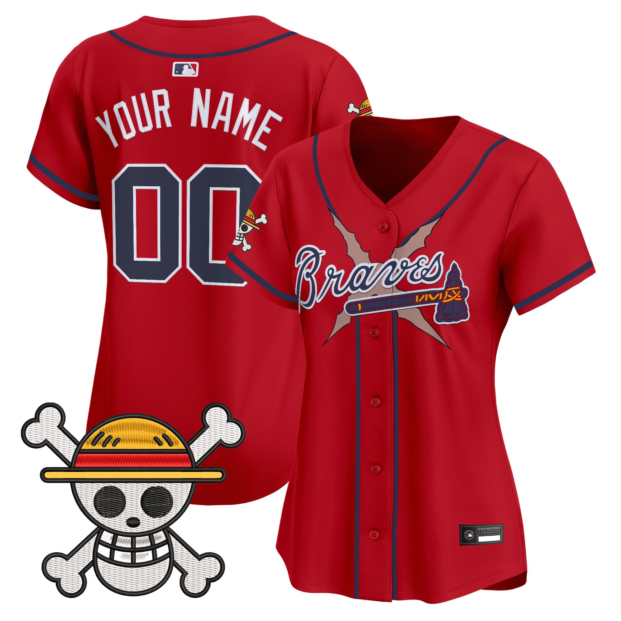 One Piece Vapor Premier Limited Custom Jersey – Stitched