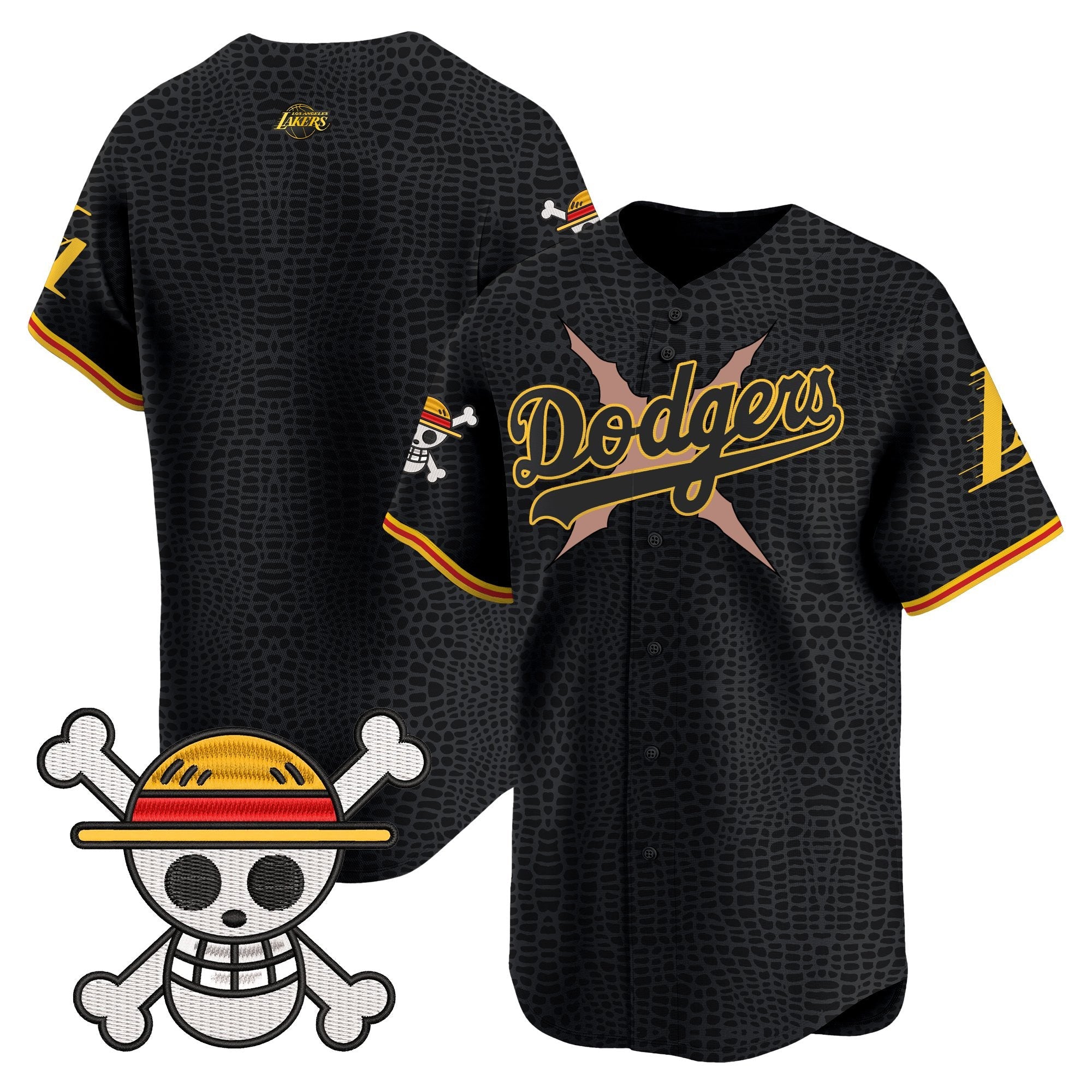 Men’s x One Piece x Mamba Vapor Premier Limited Jersey – Stitched