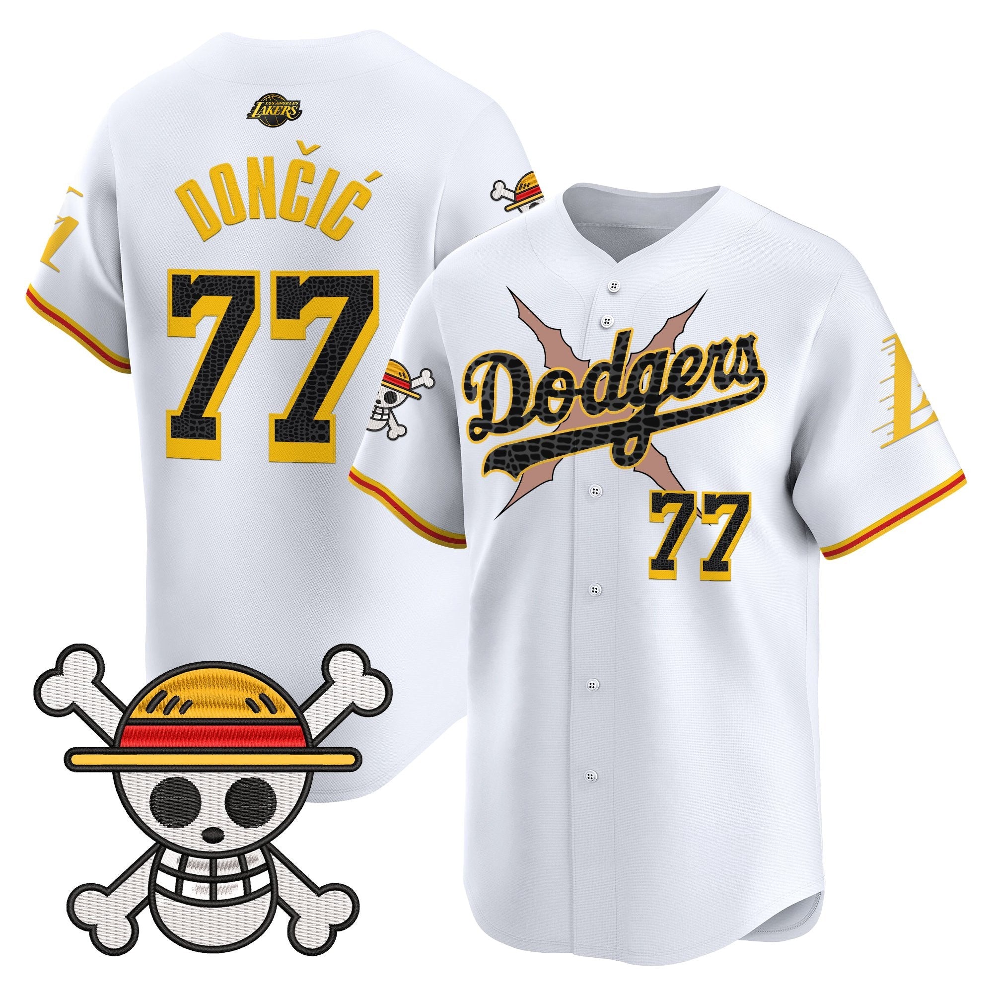 Men’s x One Piece x Mamba Vapor Premier Limited Jersey – Stitched