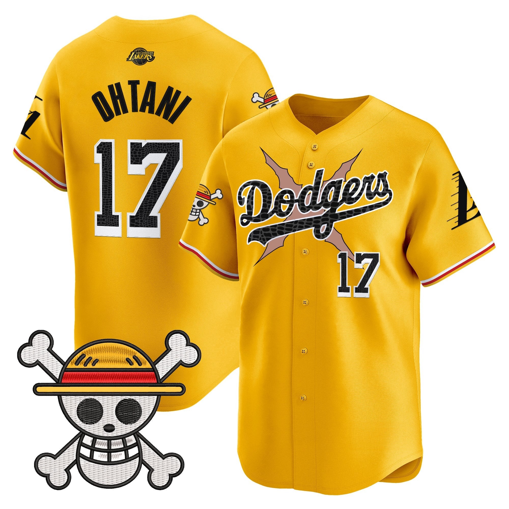 Men’s x One Piece x Mamba Vapor Premier Limited Jersey – Stitched