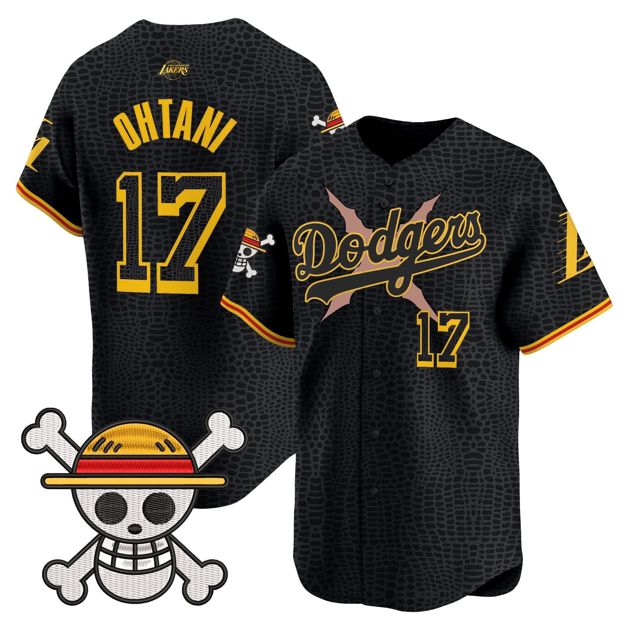 Men’s x One Piece x Mamba Vapor Premier Limited Jersey – Stitched