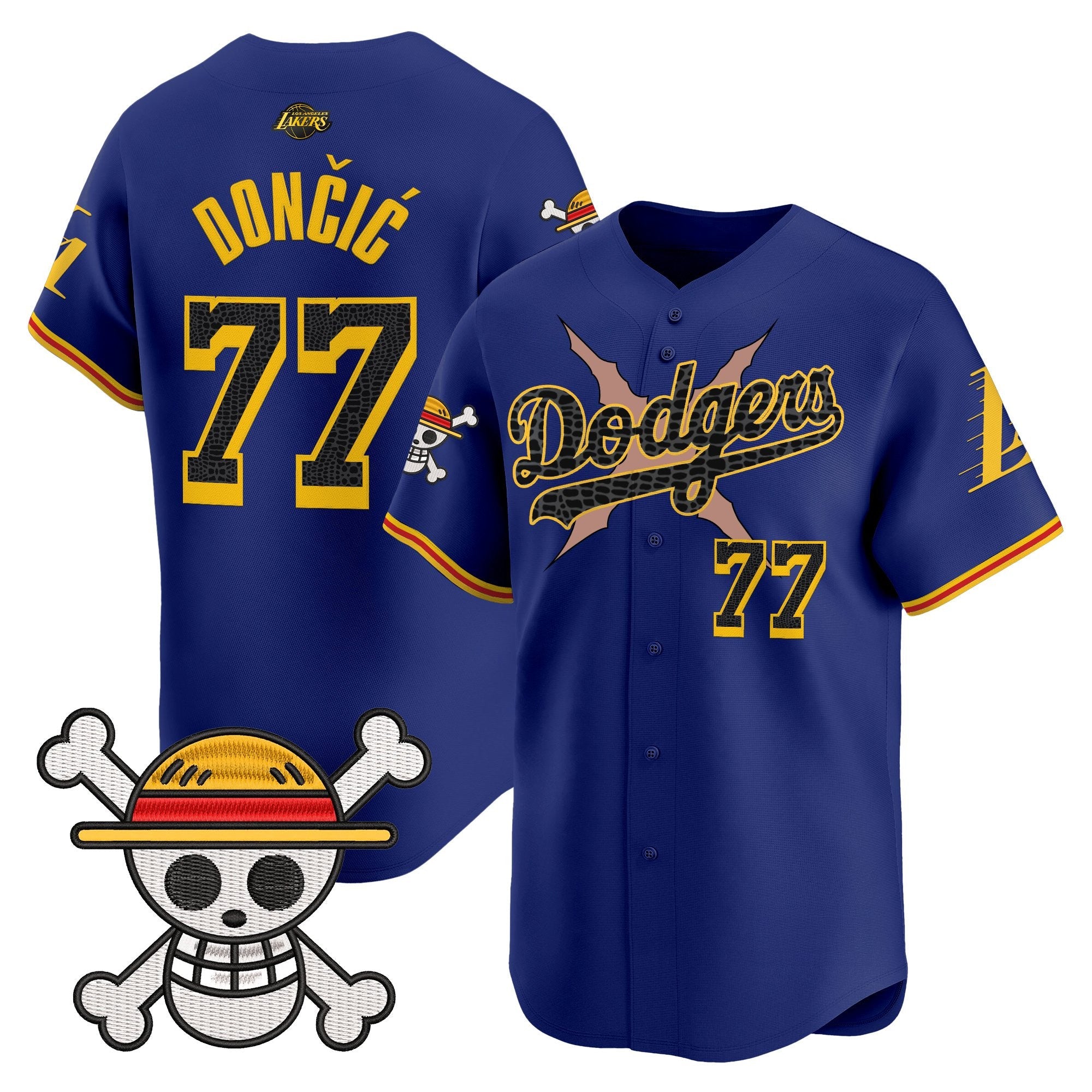 Men’s x One Piece x Mamba Vapor Premier Limited Jersey – Stitched