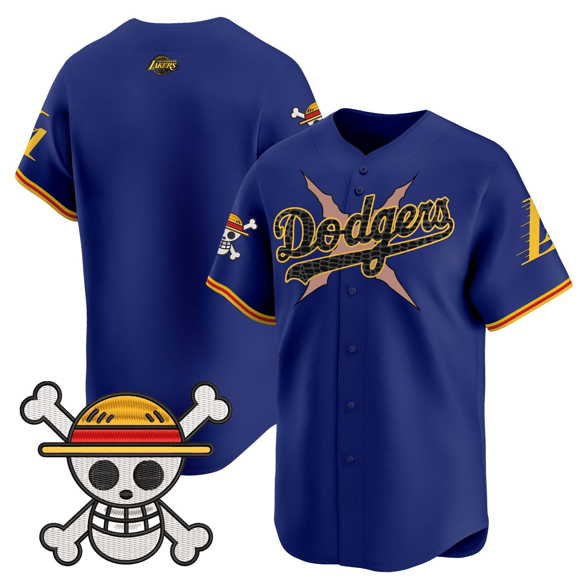 Men’s x One Piece x Mamba Vapor Premier Limited Jersey – Stitched
