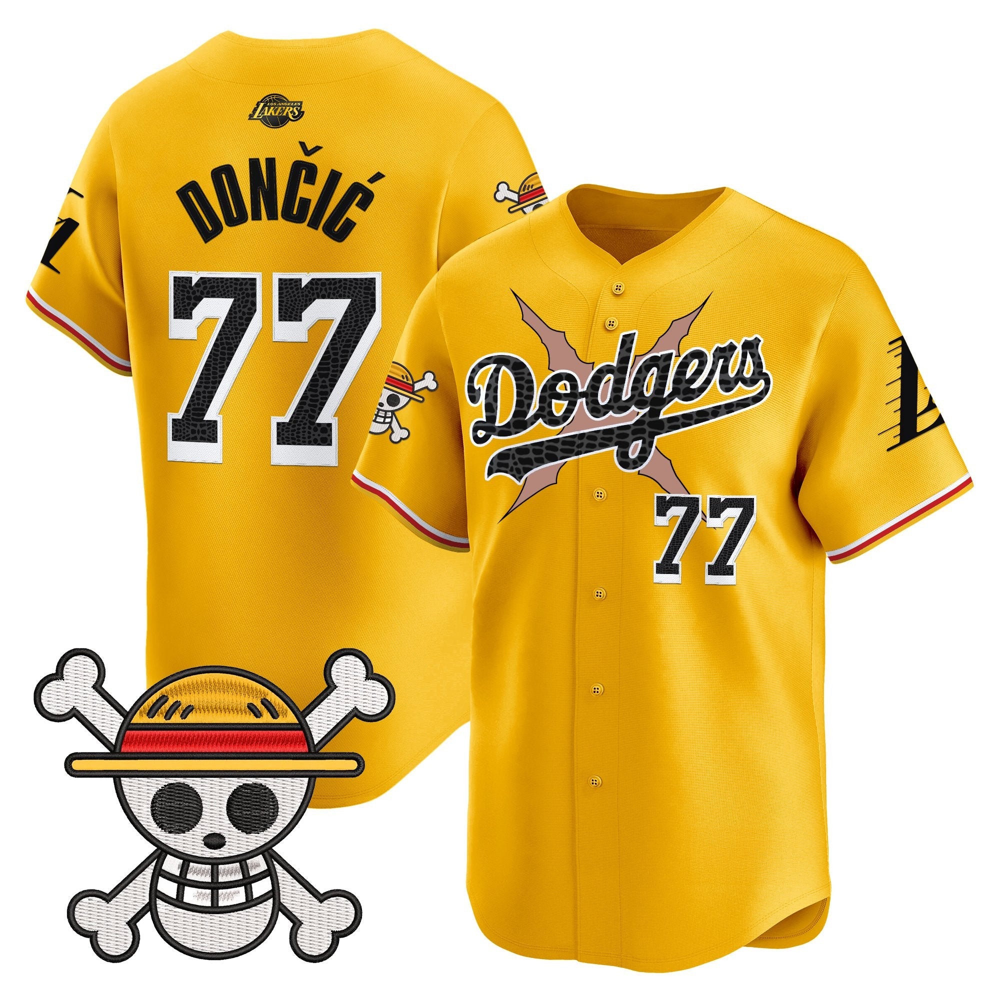Men’s x One Piece x Mamba Vapor Premier Limited Jersey – Stitched