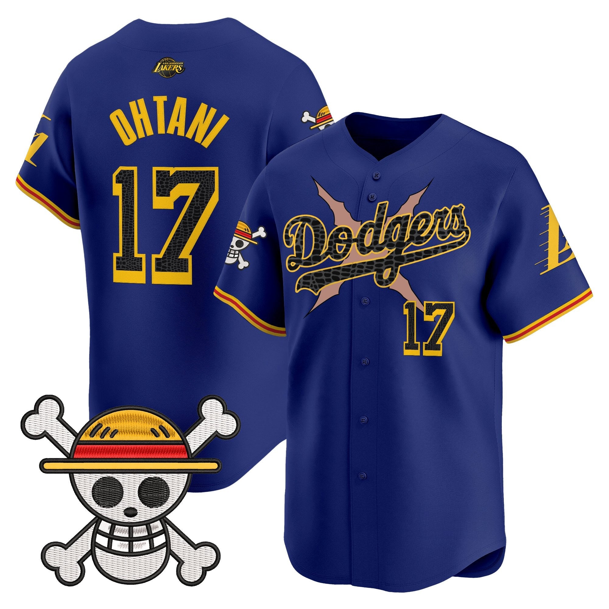 Men’s x One Piece x Mamba Vapor Premier Limited Jersey – Stitched