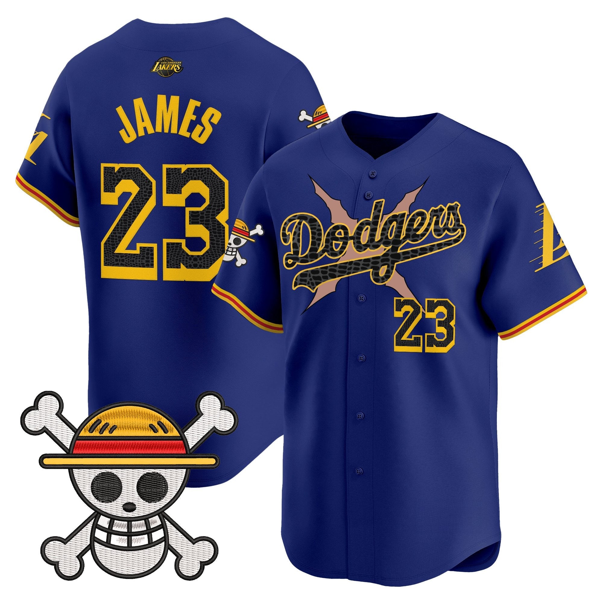 Men’s x One Piece x Mamba Vapor Premier Limited Jersey – Stitched