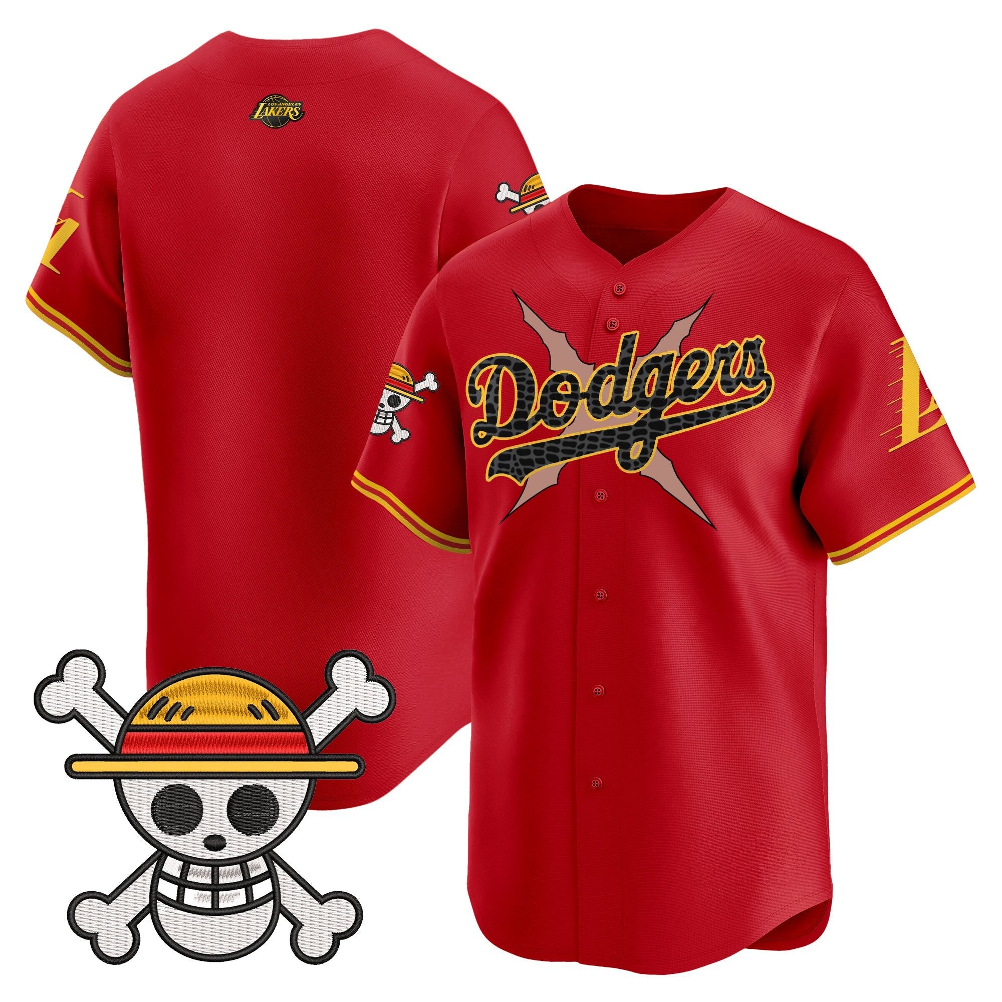 Men’s x One Piece x Mamba Vapor Premier Limited Jersey – Stitched
