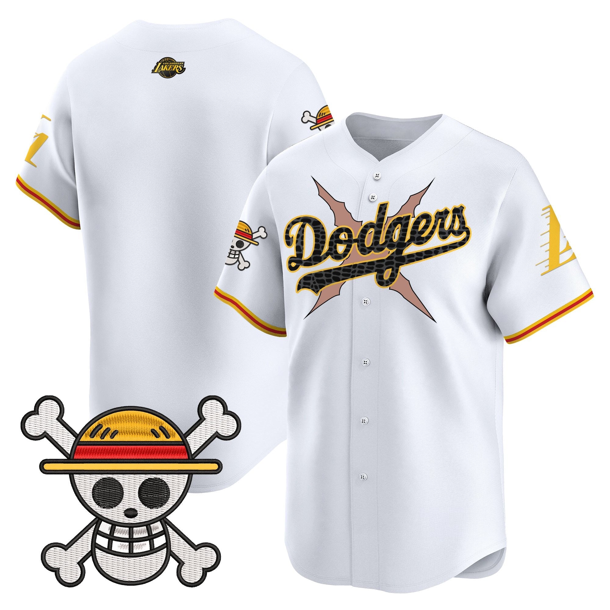 Men’s x One Piece x Mamba Vapor Premier Limited Jersey – Stitched