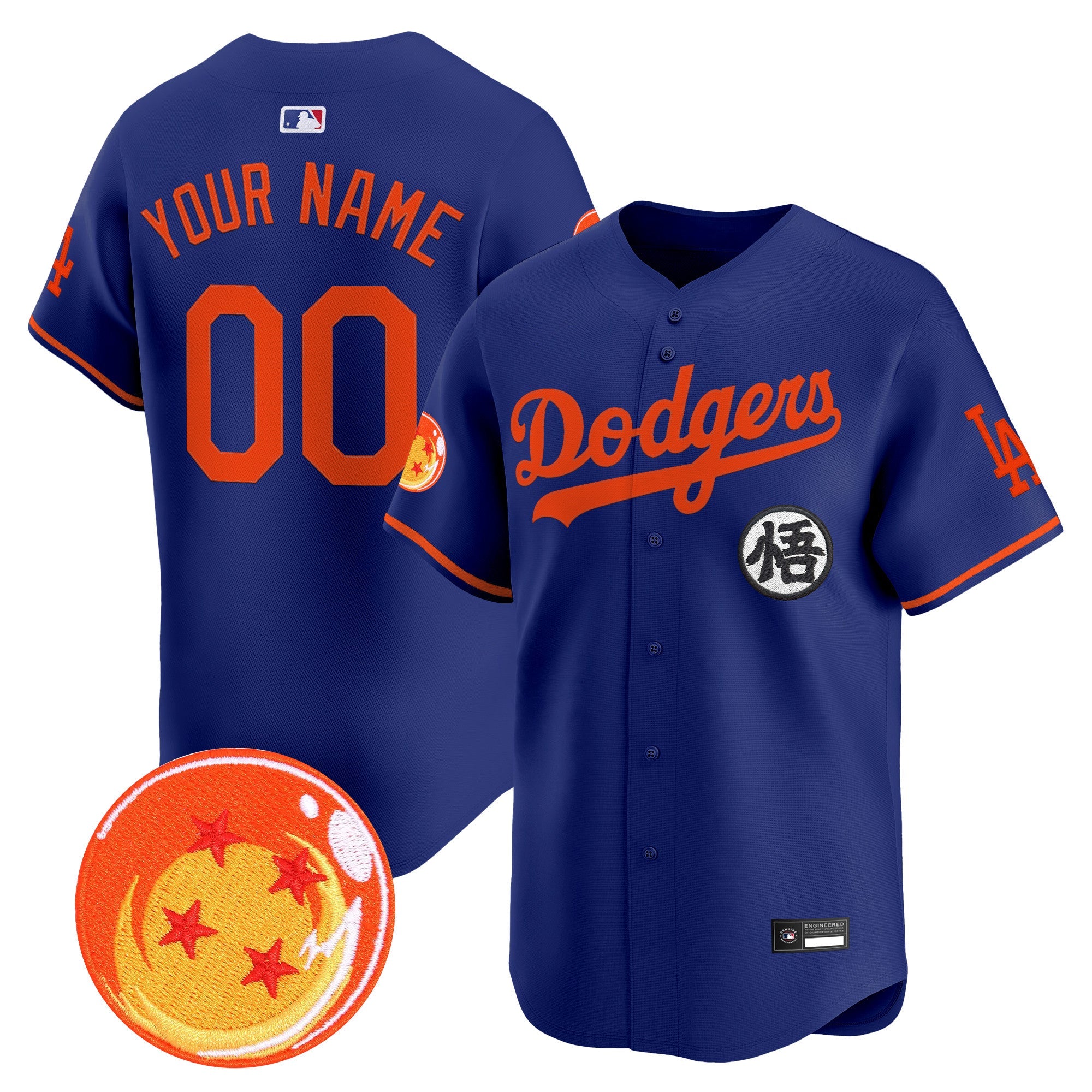 Dragon Ball Vapor Premier Limited Custom Jersey – Stitched