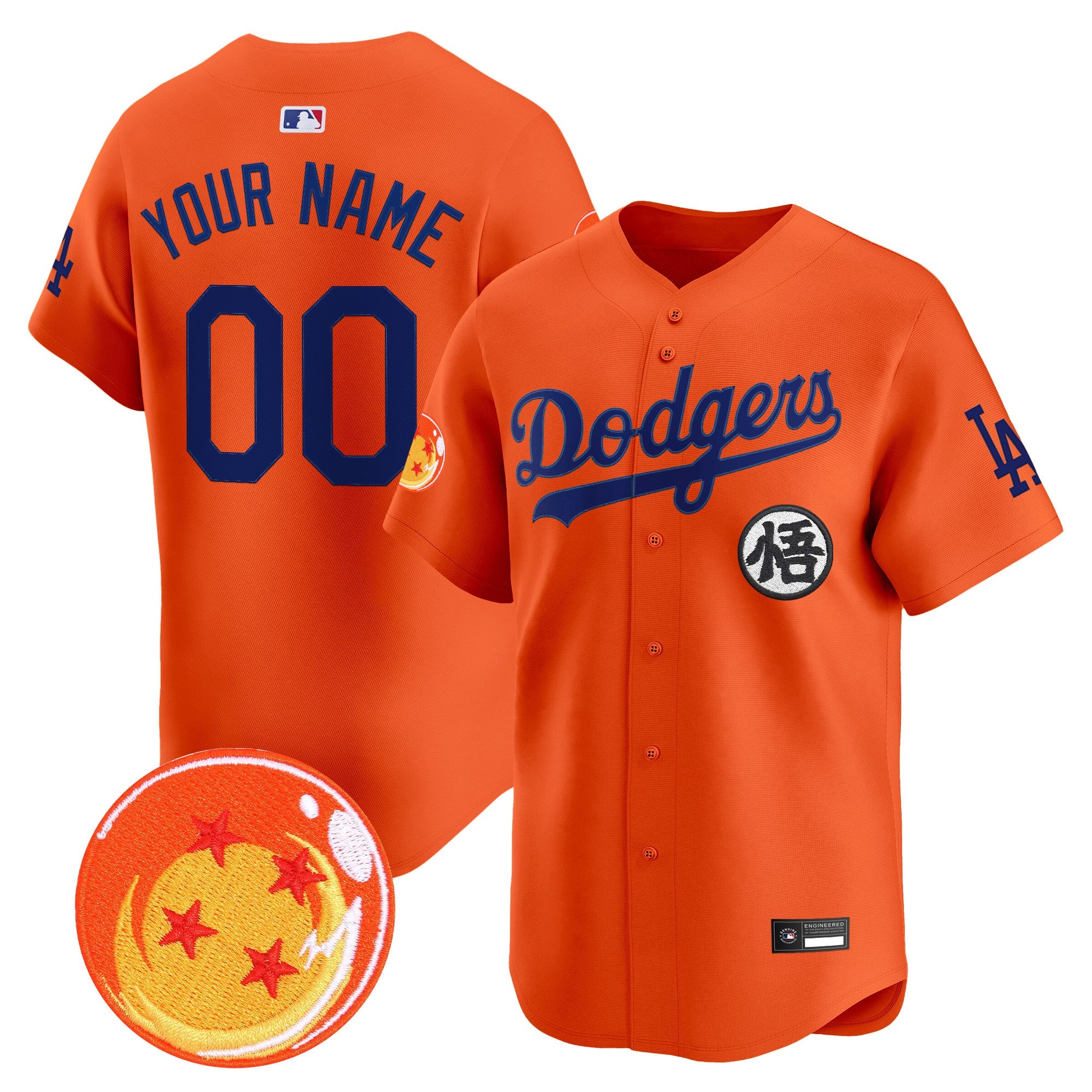 Dragon Ball Vapor Premier Limited Custom Jersey – Stitched