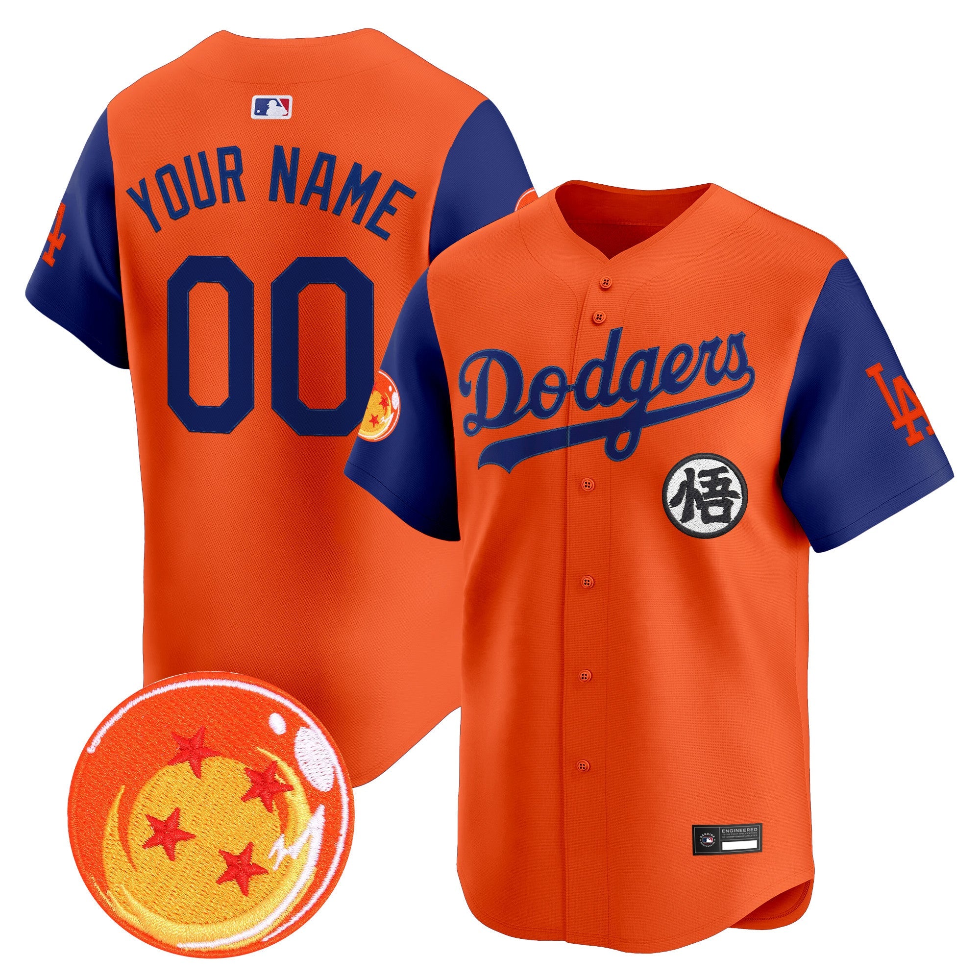 Dragon Ball Vapor Premier Limited Custom Jersey – Stitched
