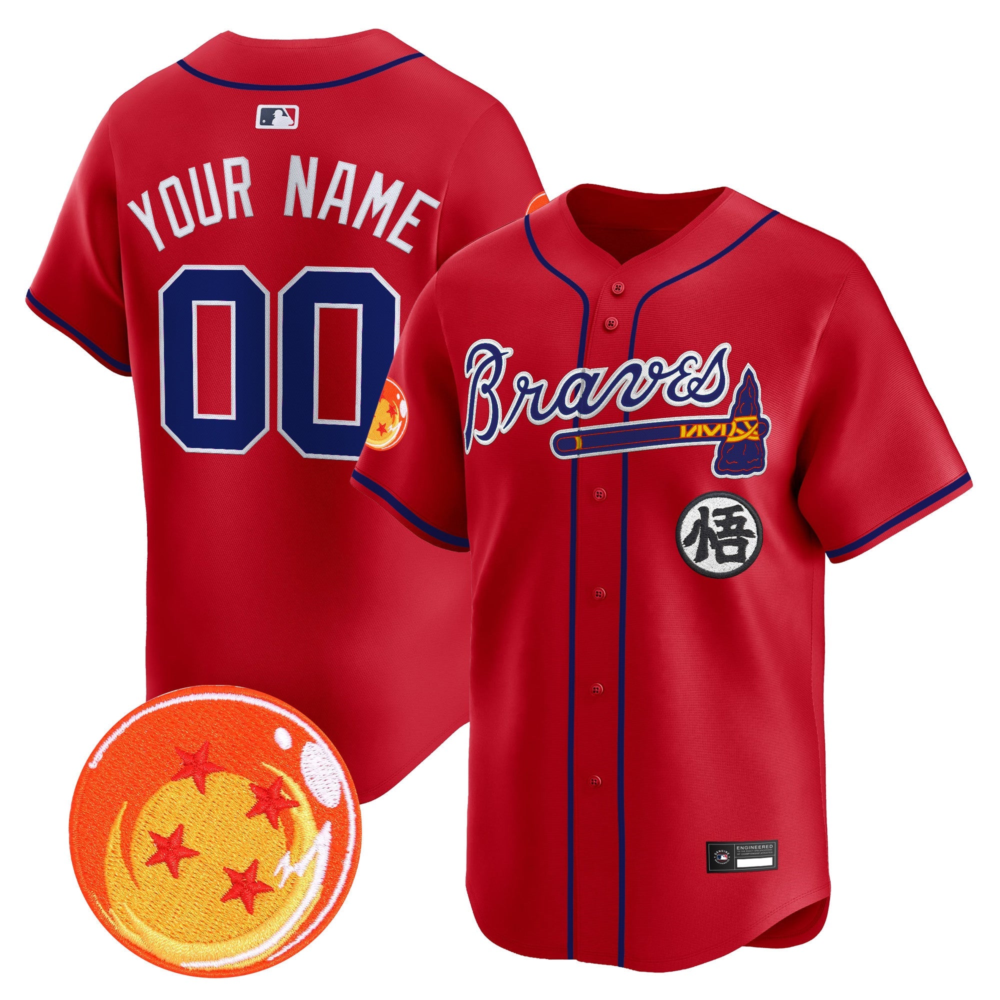 Dragon Ball Vapor Premier Limited Custom Jersey
