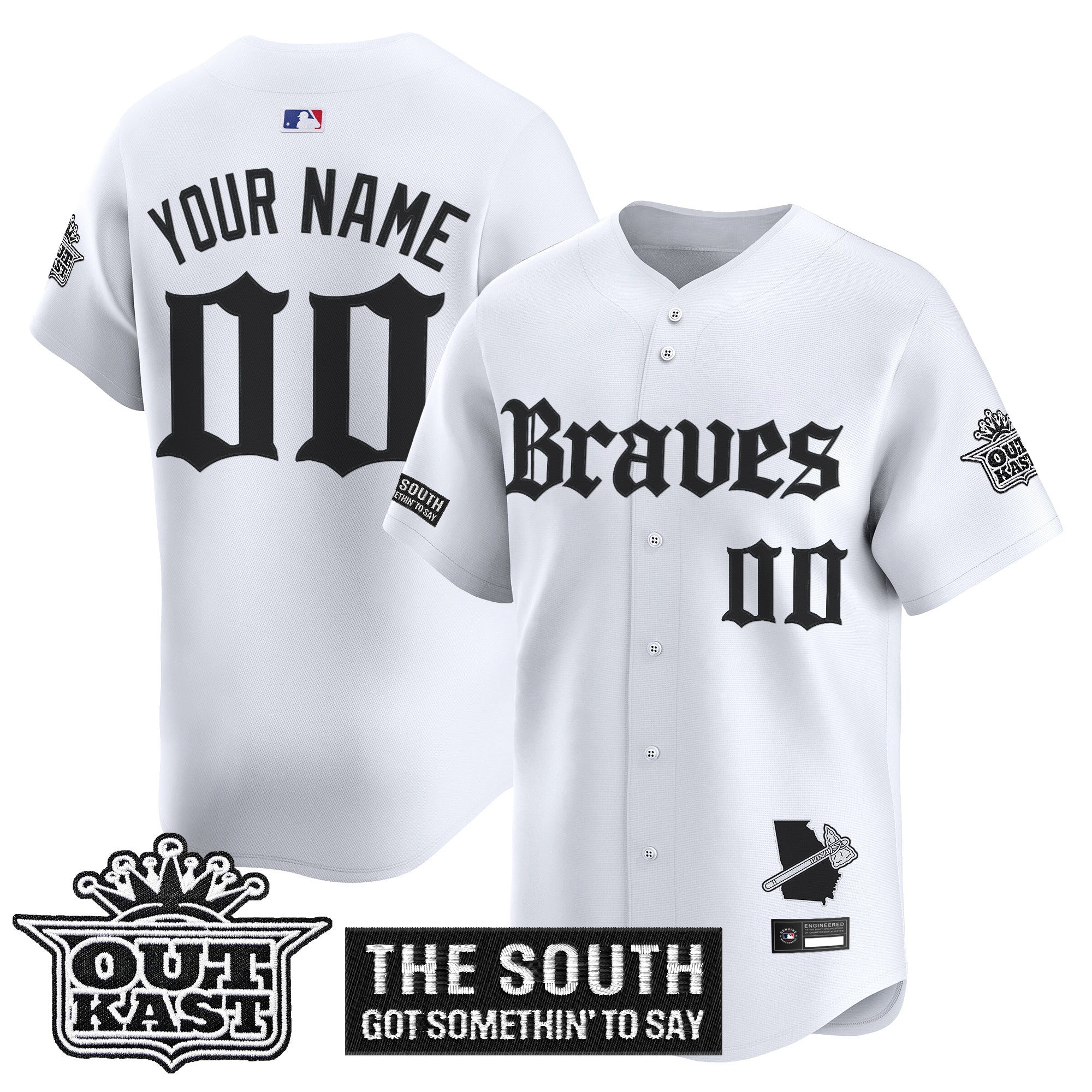 ‘Gothic South x Outkast Edition’ Vapor Premier Limited Custom Jersey V2
