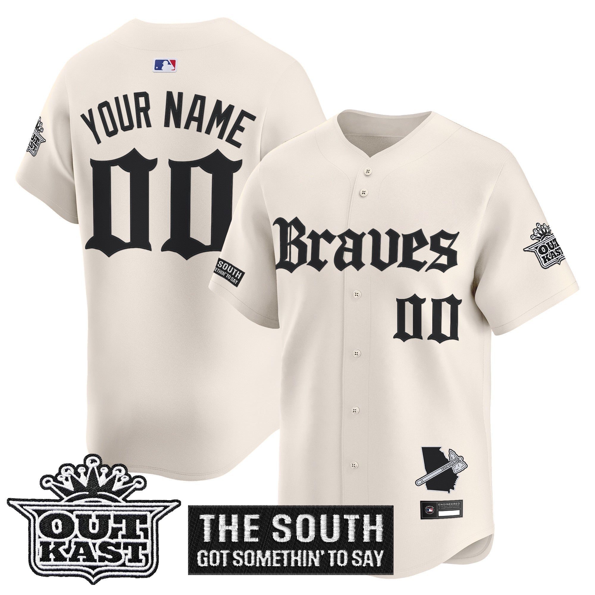 ‘Gothic South x Outkast Edition’ Vapor Premier Limited Custom Jersey V2