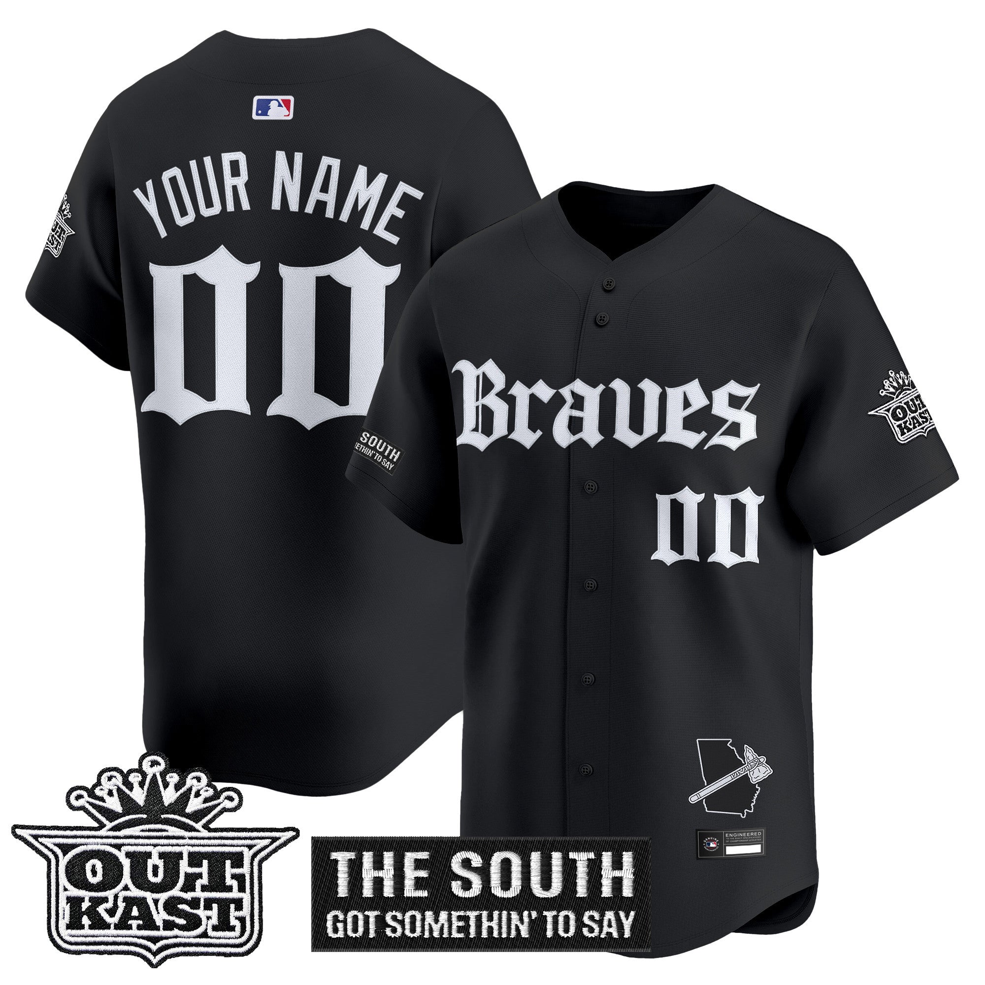 ‘Gothic South x Outkast Edition’ Vapor Premier Limited Custom Jersey V2