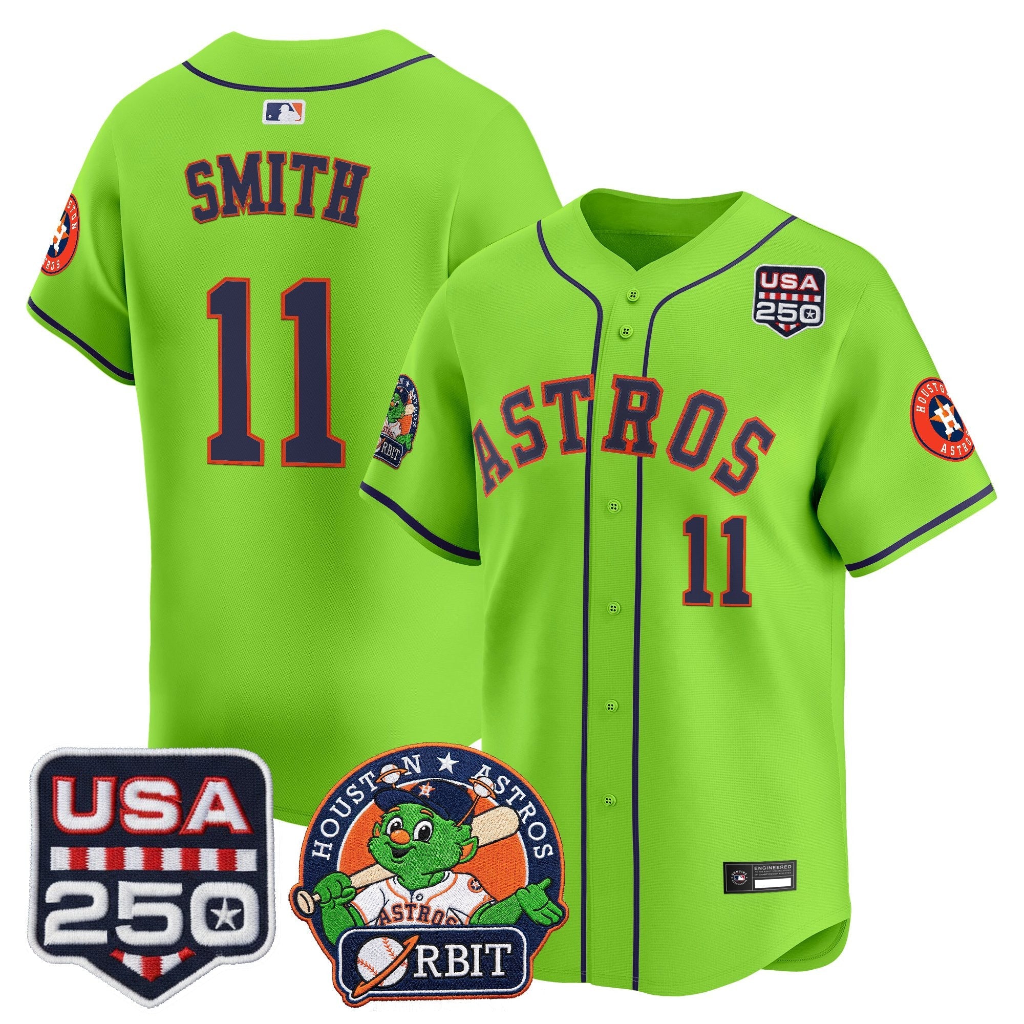 Men’s Orbit & 250 Patch Vapor Premier Limited Jersey