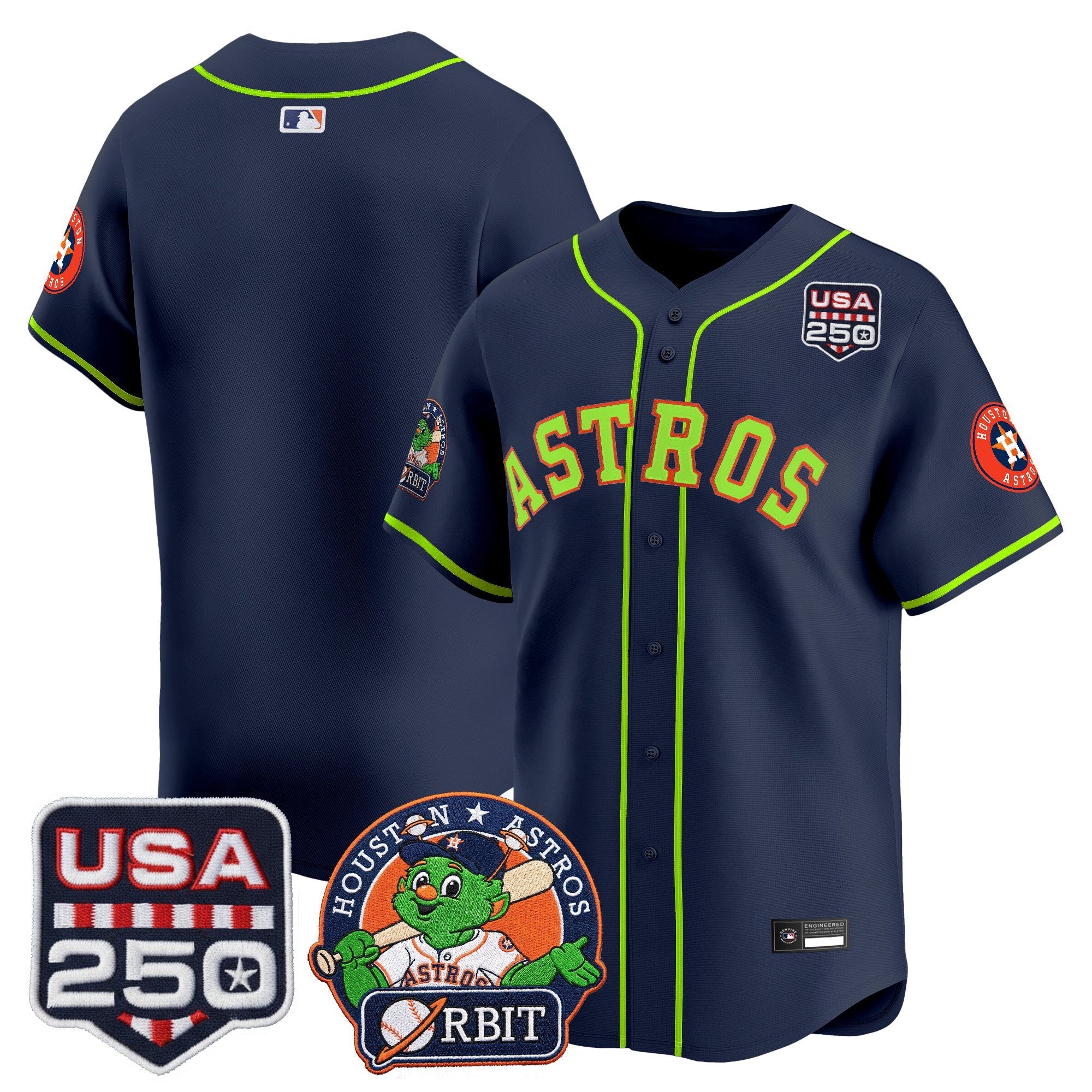 Men’s Orbit & 250 Patch Vapor Premier Limited Jersey