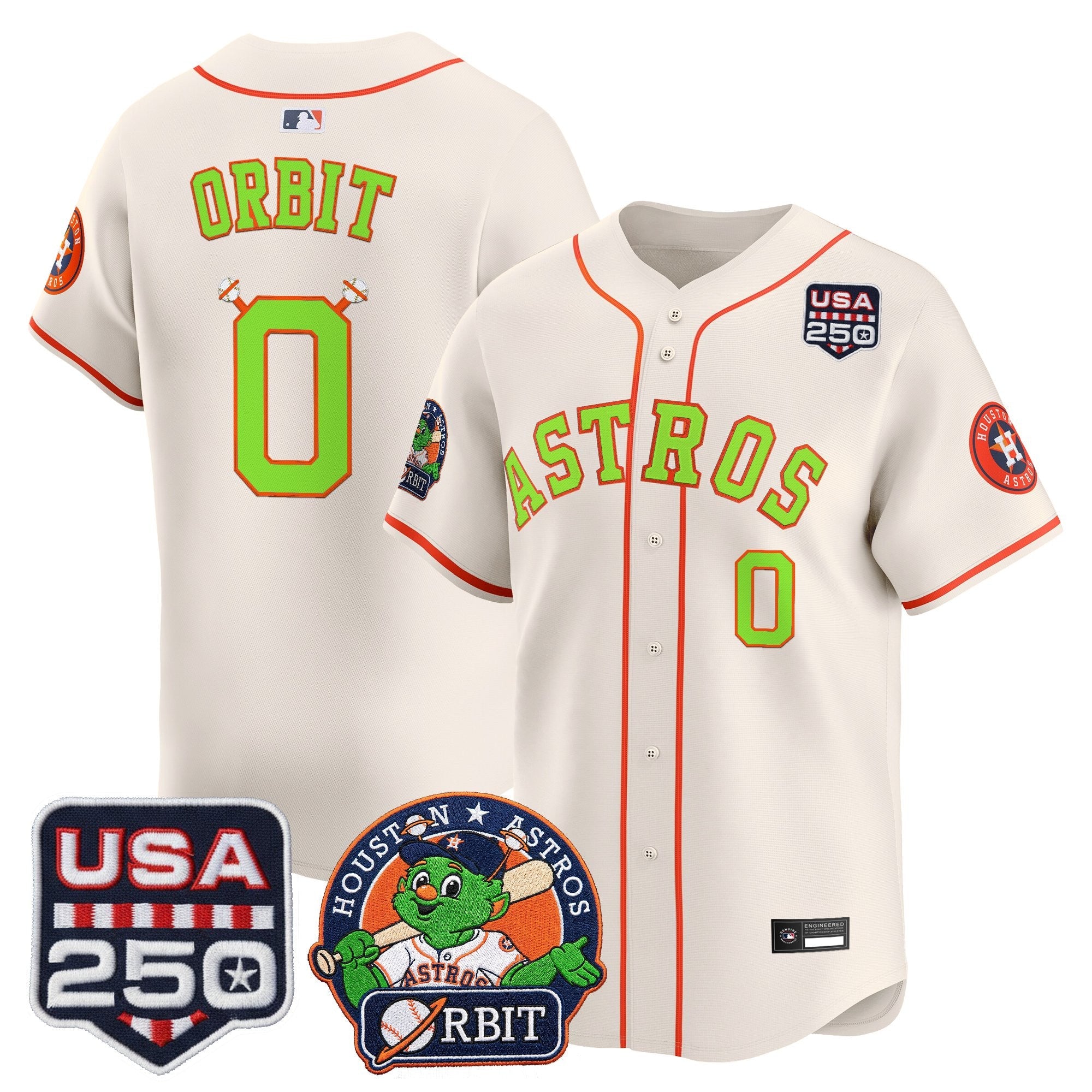 Men’s Orbit & 250 Patch Vapor Premier Limited Jersey