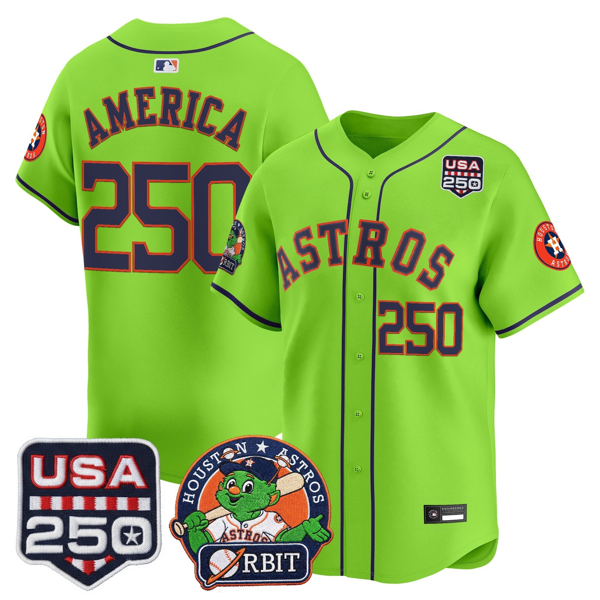 Men’s Orbit & 250 Patch Vapor Premier Limited Jersey