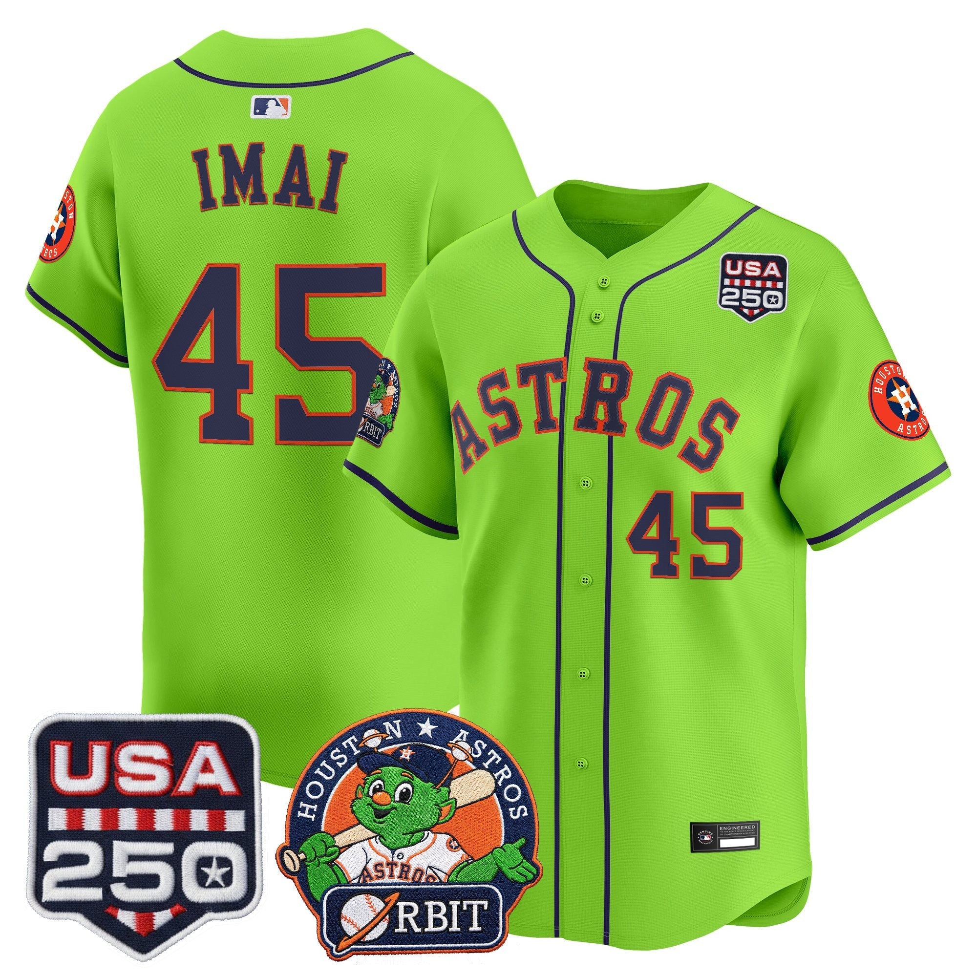 Men’s Orbit & 250 Patch Vapor Premier Limited Jersey
