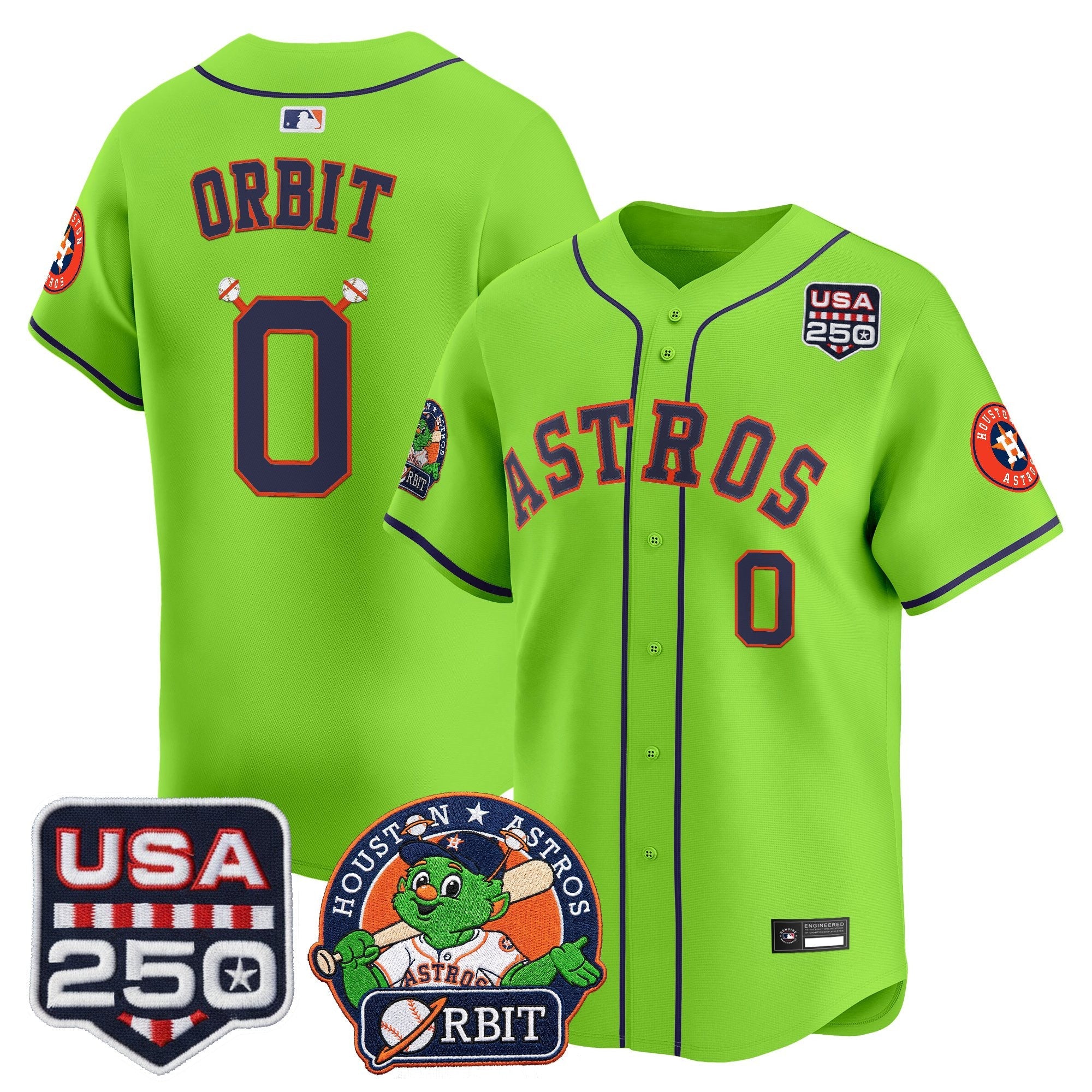 Men’s Orbit & 250 Patch Vapor Premier Limited Jersey