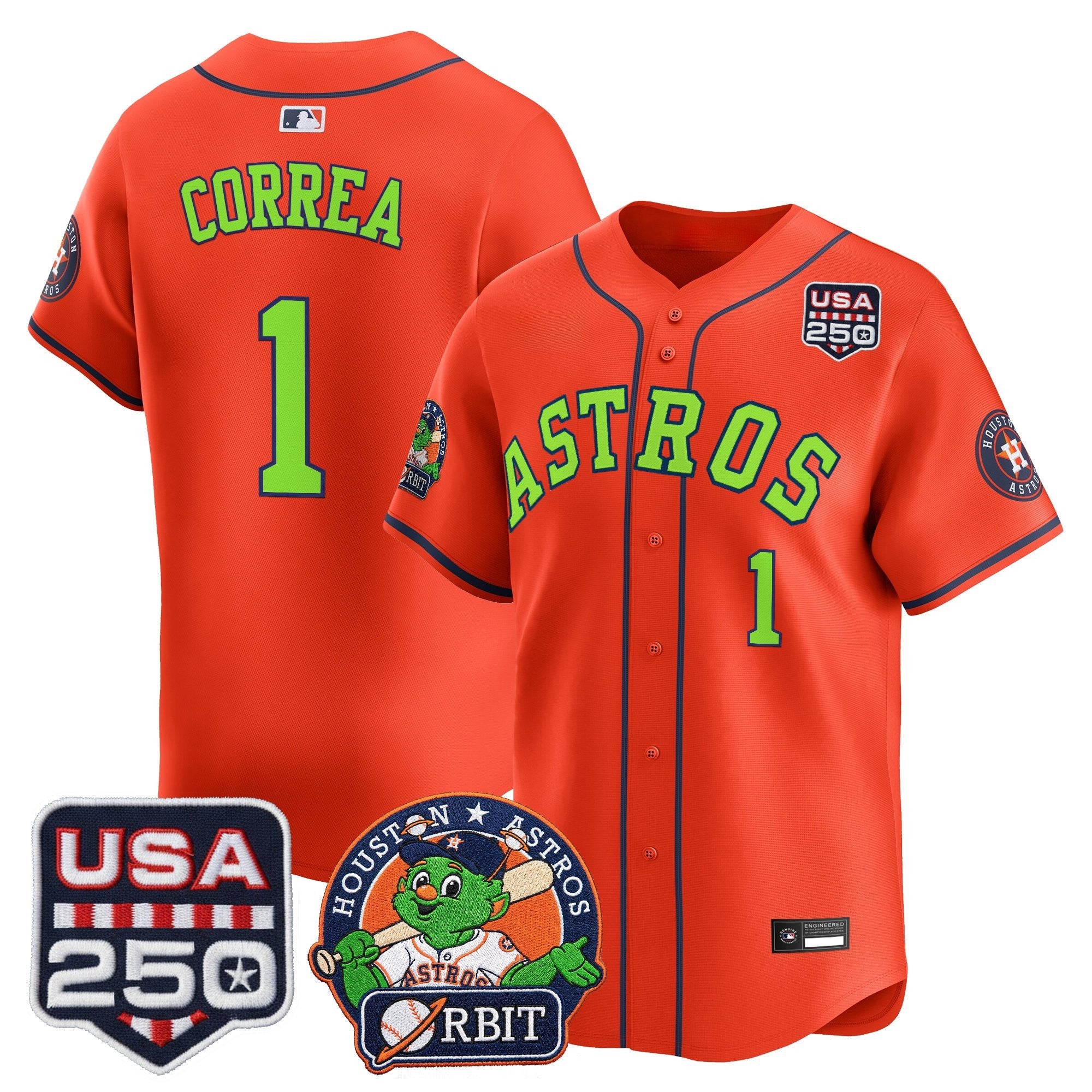 Men’s Orbit & 250 Patch Vapor Premier Limited Jersey