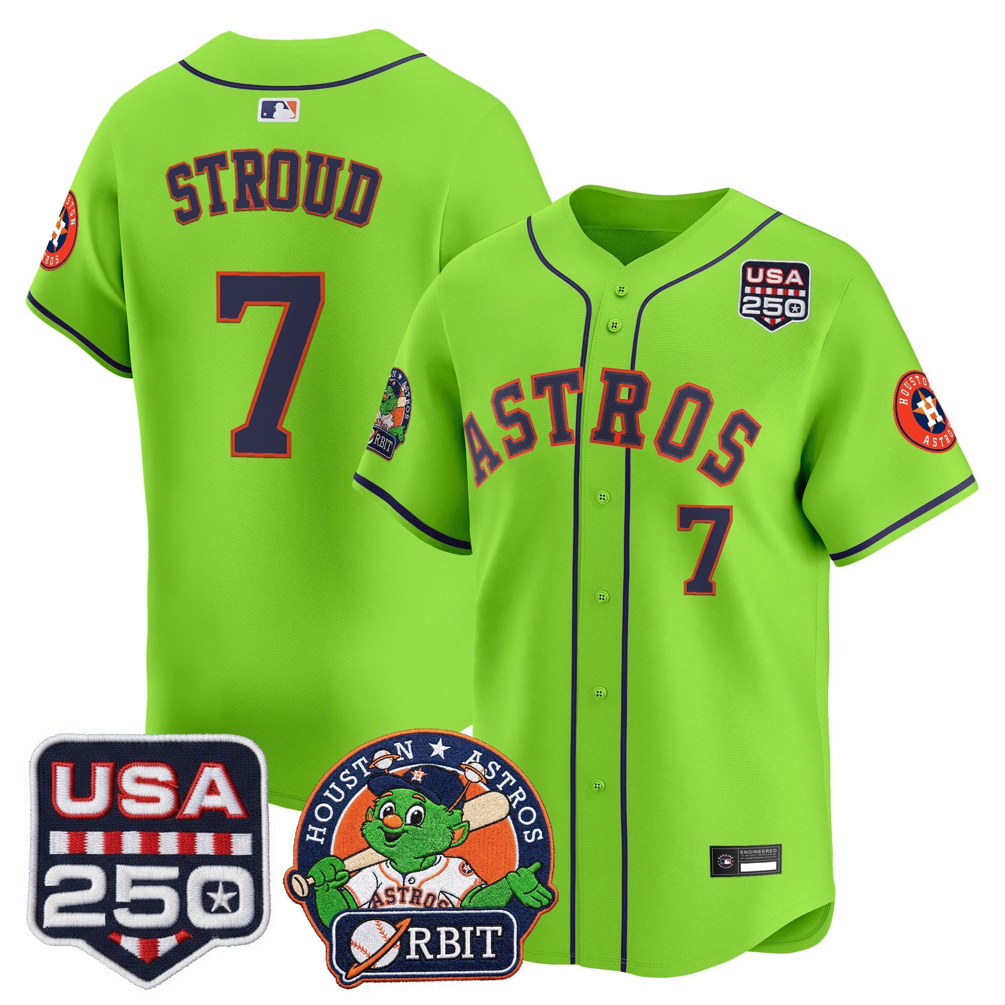 Men’s Orbit & 250 Patch Vapor Premier Limited Jersey