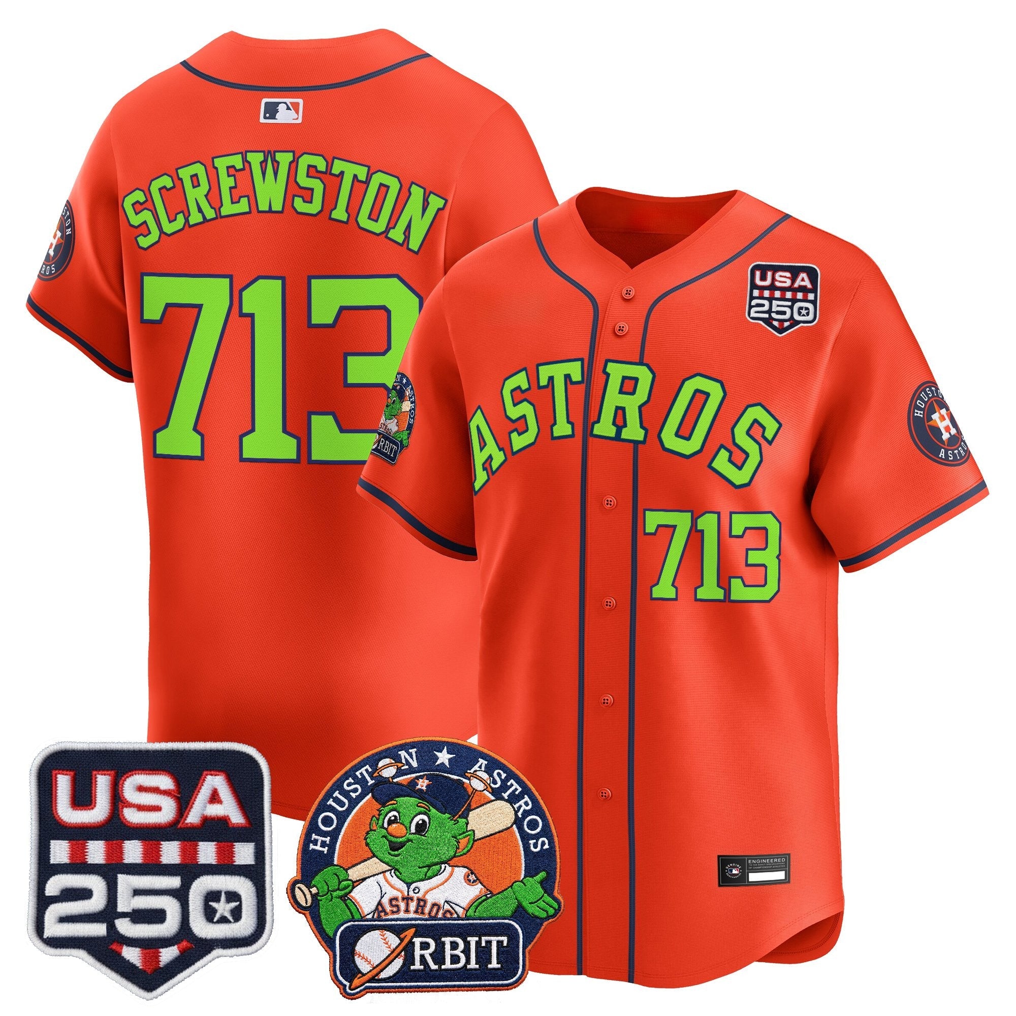 Men’s Orbit & 250 Patch Vapor Premier Limited Jersey