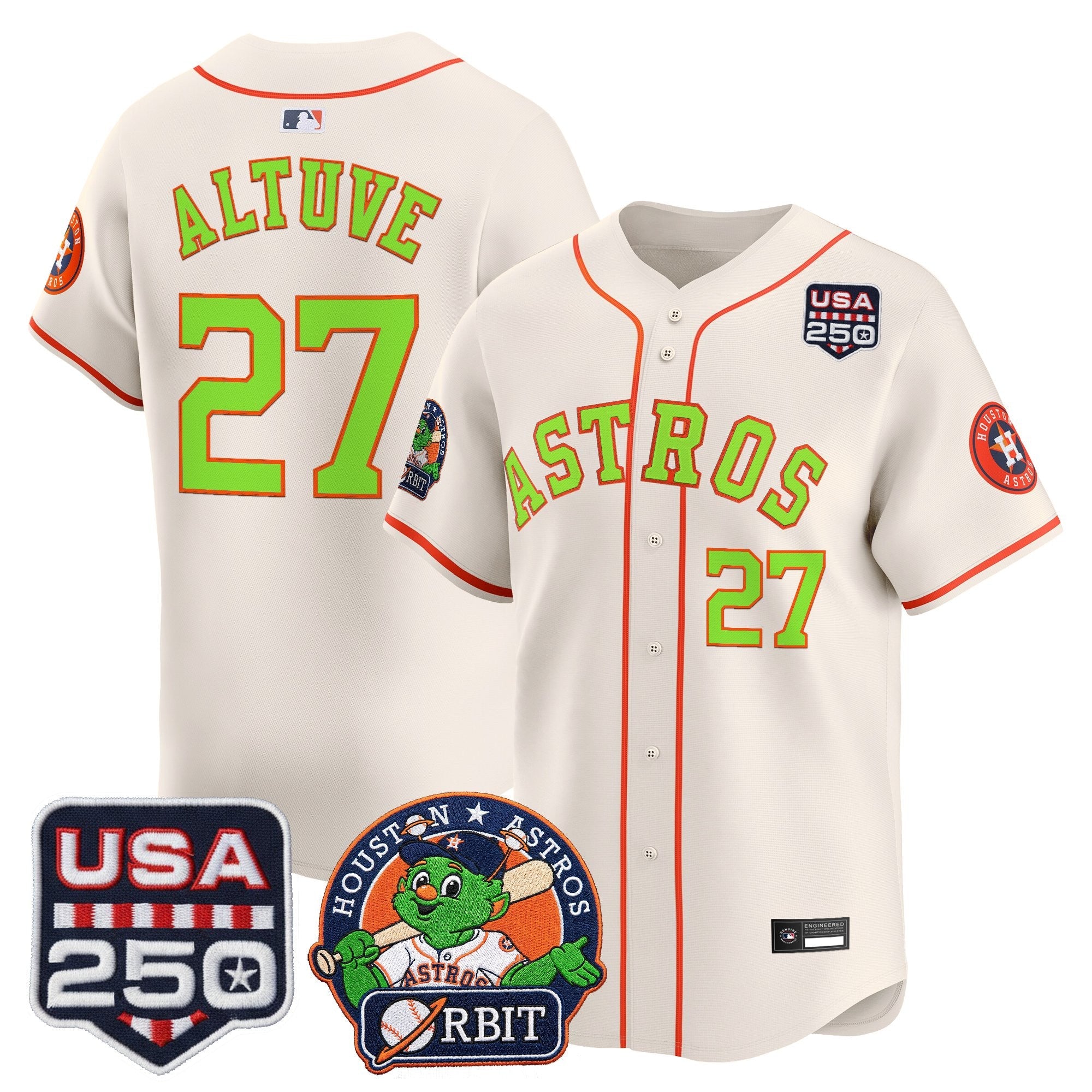 Men’s Orbit & 250 Patch Vapor Premier Limited Jersey