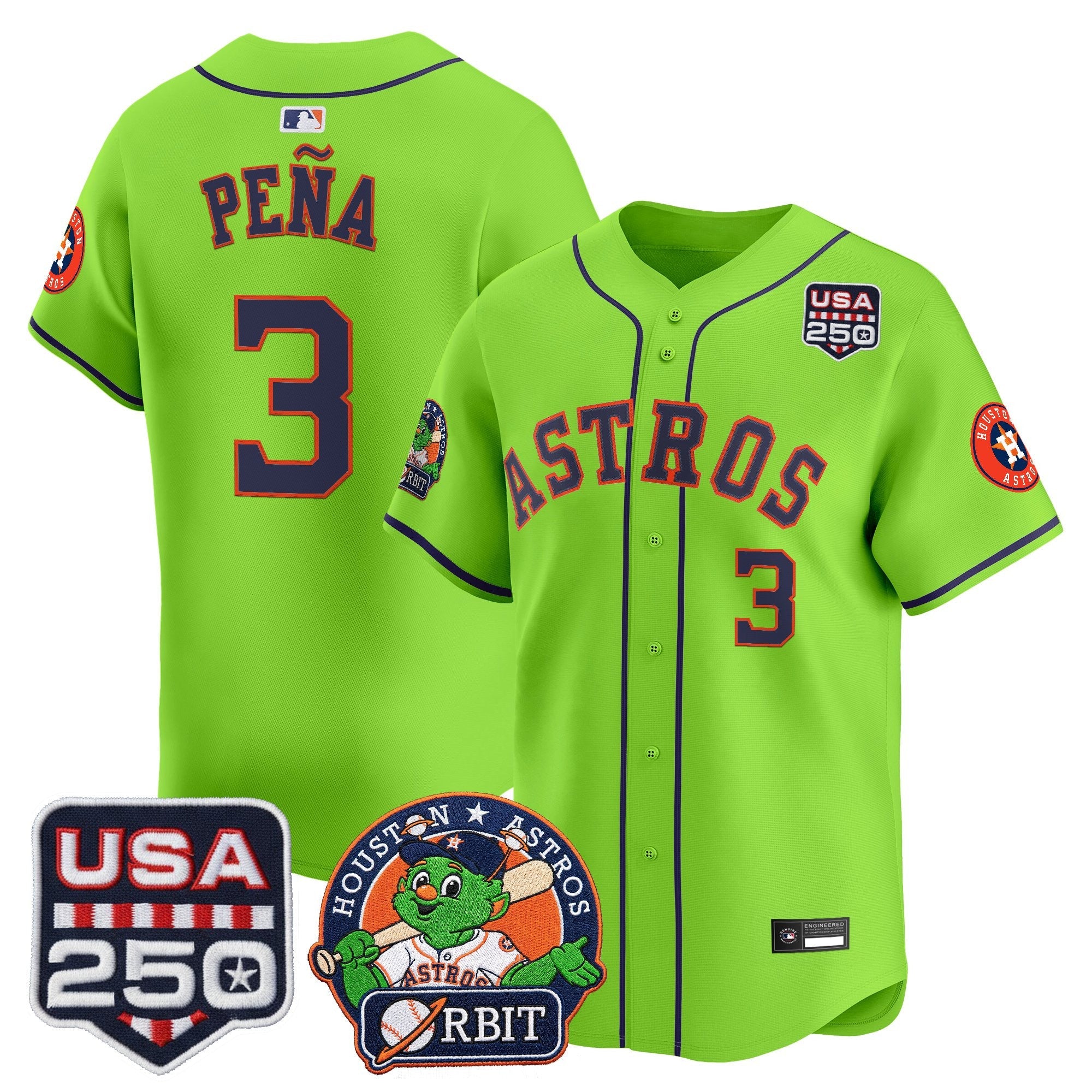 Men’s Orbit & 250 Patch Vapor Premier Limited Jersey