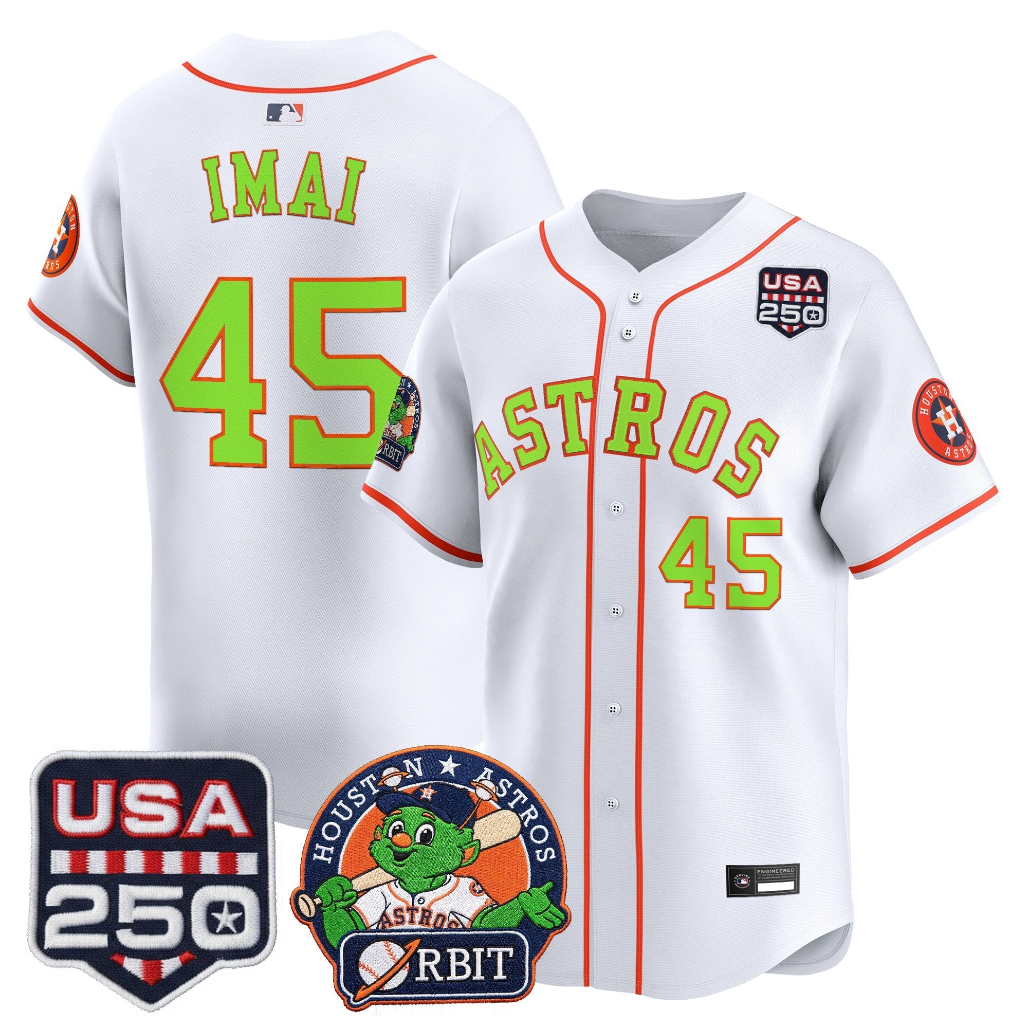 Men’s Orbit & 250 Patch Vapor Premier Limited Jersey