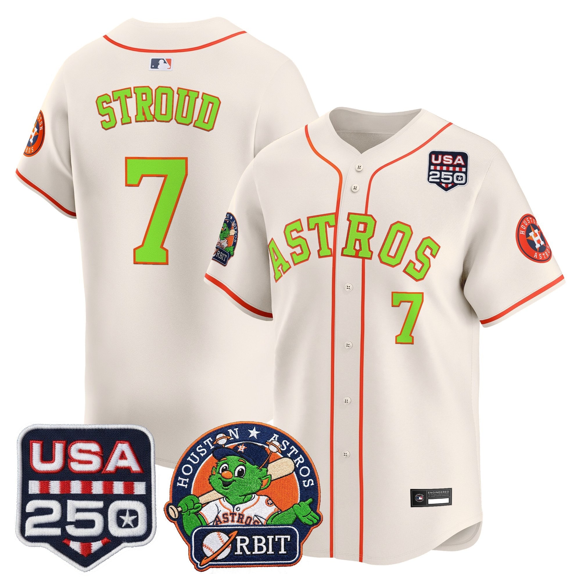 Men’s Orbit & 250 Patch Vapor Premier Limited Jersey