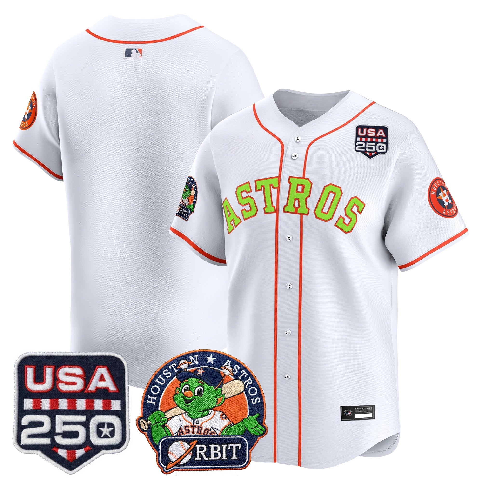 Men’s Orbit & 250 Patch Vapor Premier Limited Jersey