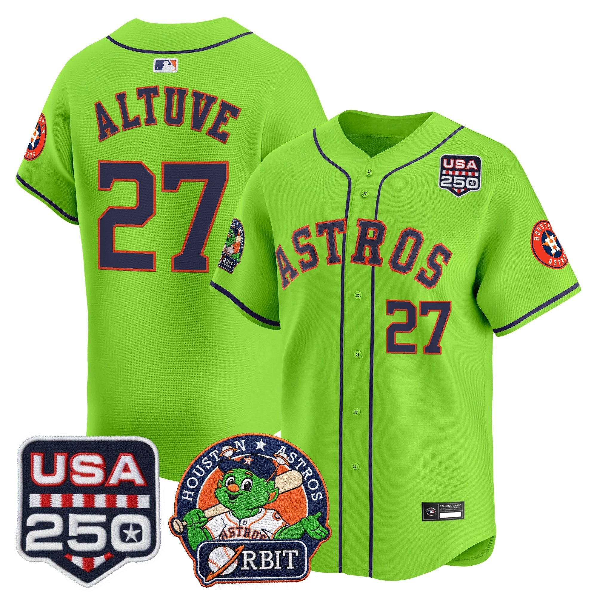 Men’s Orbit & 250 Patch Vapor Premier Limited Jersey