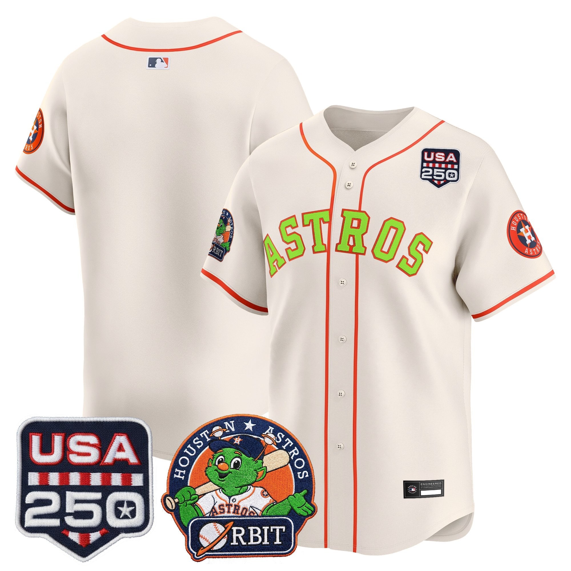 Men’s Orbit & 250 Patch Vapor Premier Limited Jersey